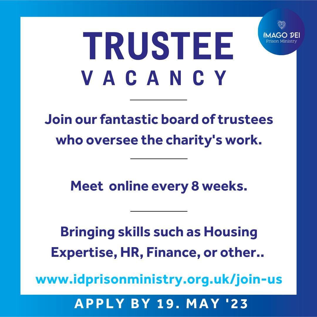 We are looking for a new Trustee &ndash; could it be you? 

Passionate about supporting women in the Criminal Justice System? Have you got time to give? Do you have skills such as Housing Expertise, HR, Finance? Want to be part of a fantastic team, w
