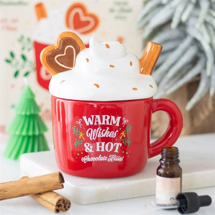 Hot Chocolate Mug Shaped Burner