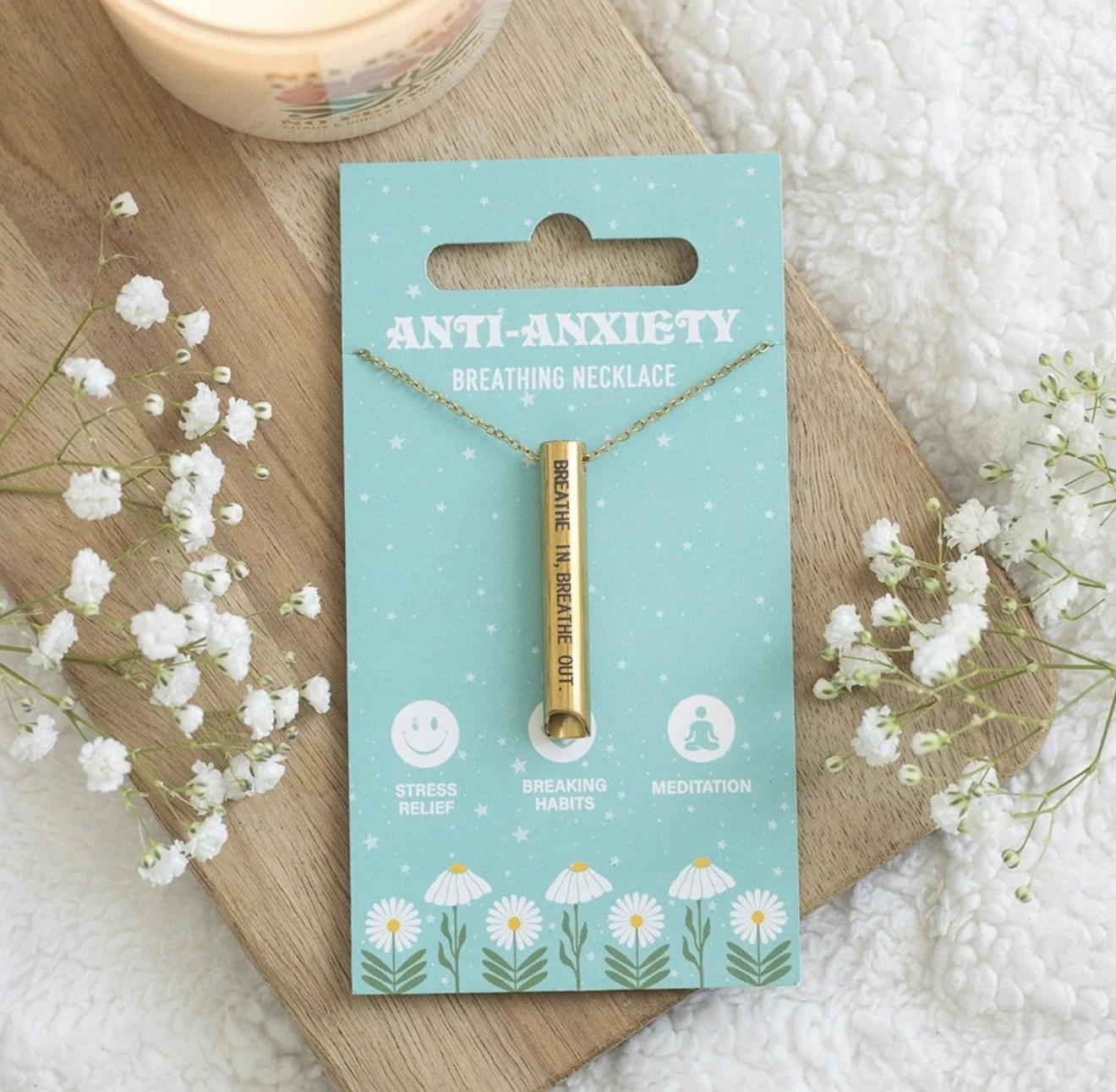 Rain Or Shine Anti-Anxiety Breathing Necklace