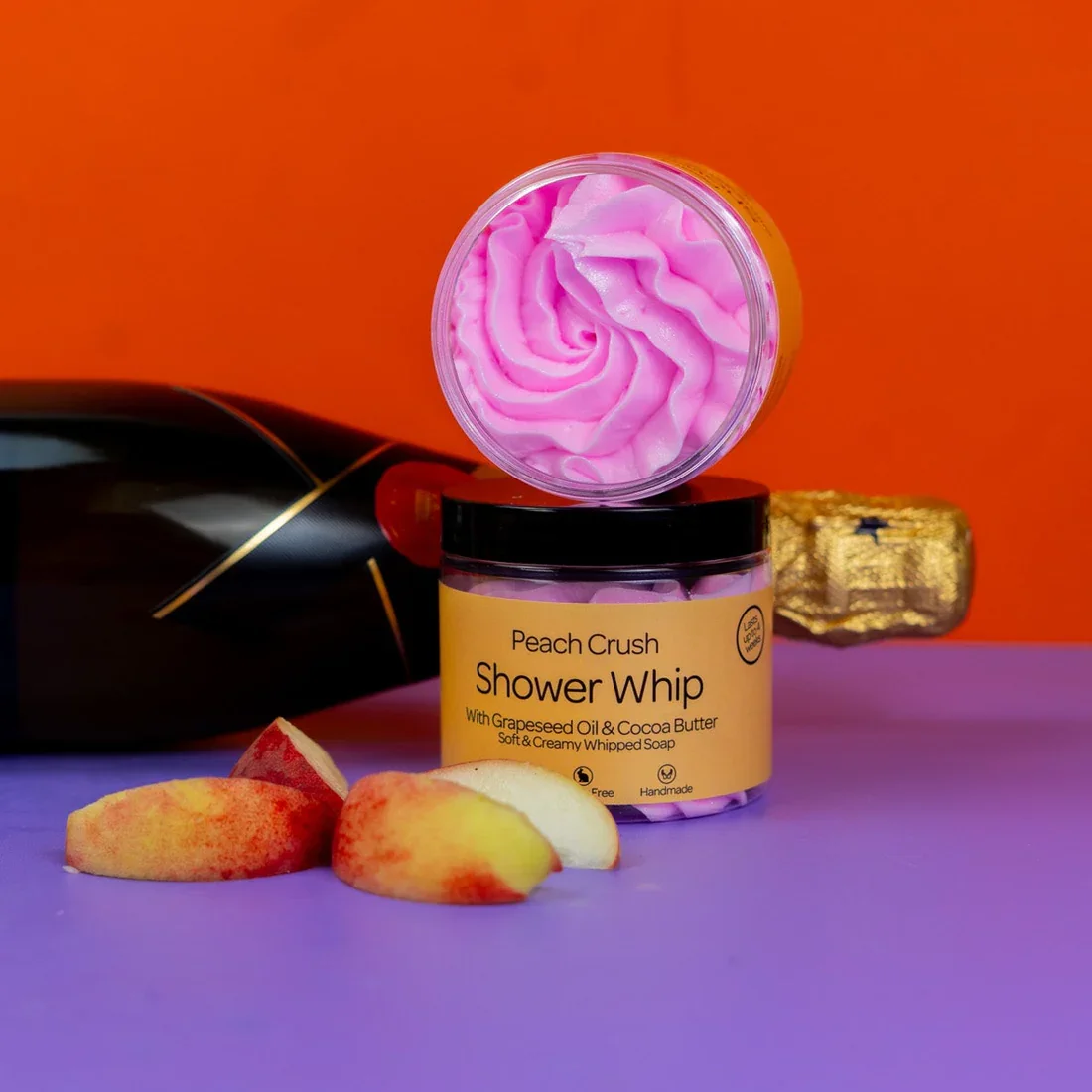 Peach Crush Shower Whip