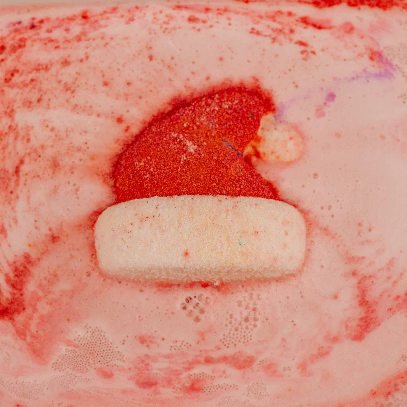 Santa Hat Bath Bomb