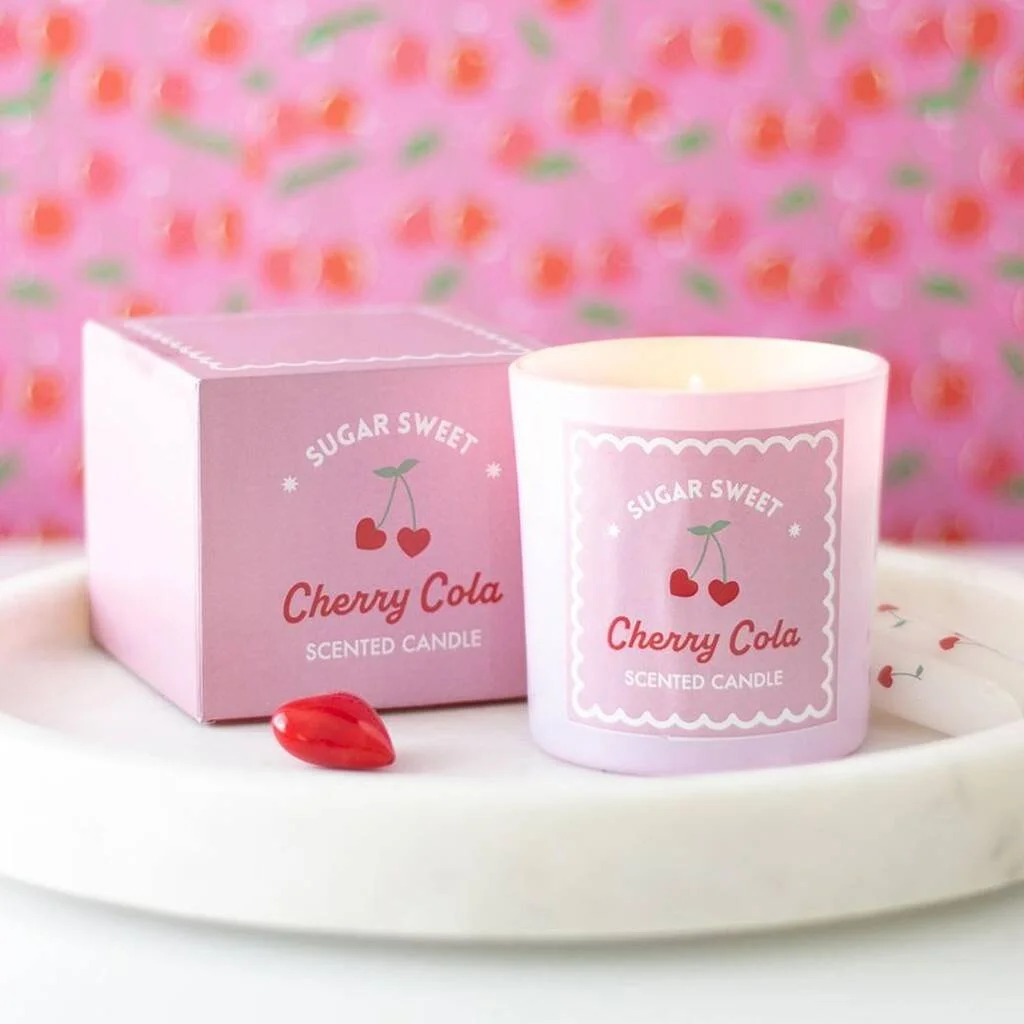 Cherry cola candle