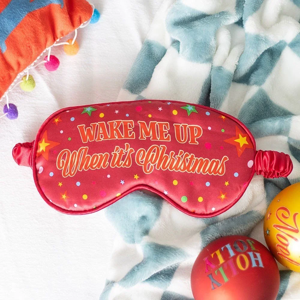 Wake me up when it’s Christmas eye mask