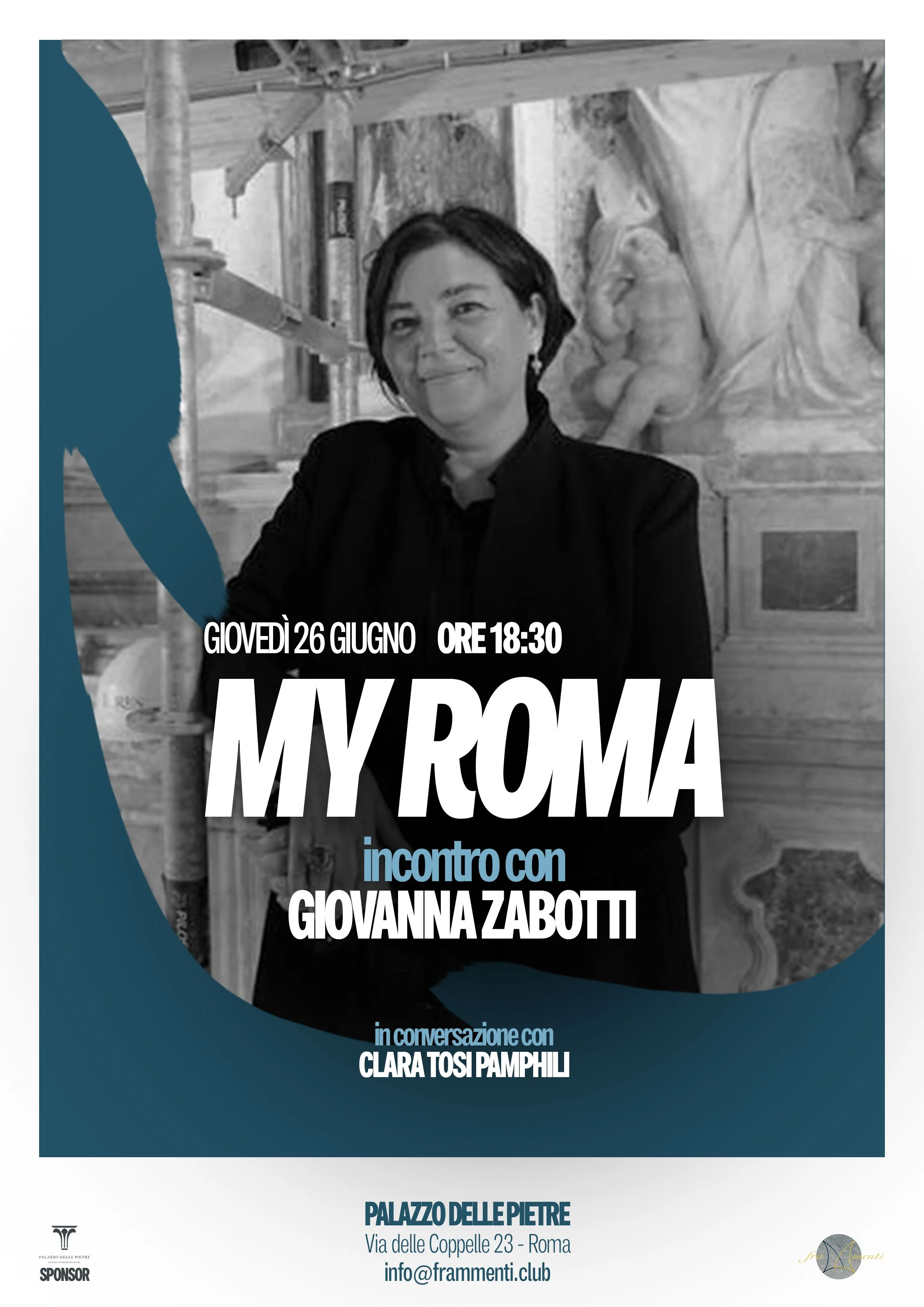 MyRoma incontro con Giovanna Zabotti