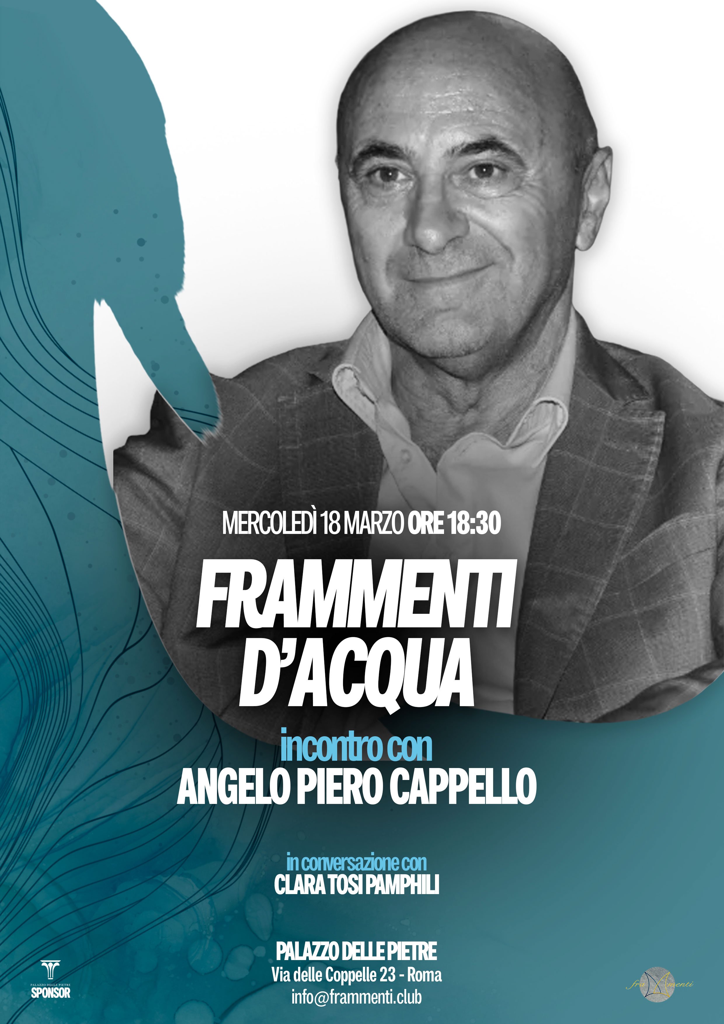 FraMmenti ... d'Acqua incontro con Angelo Piero Cappello