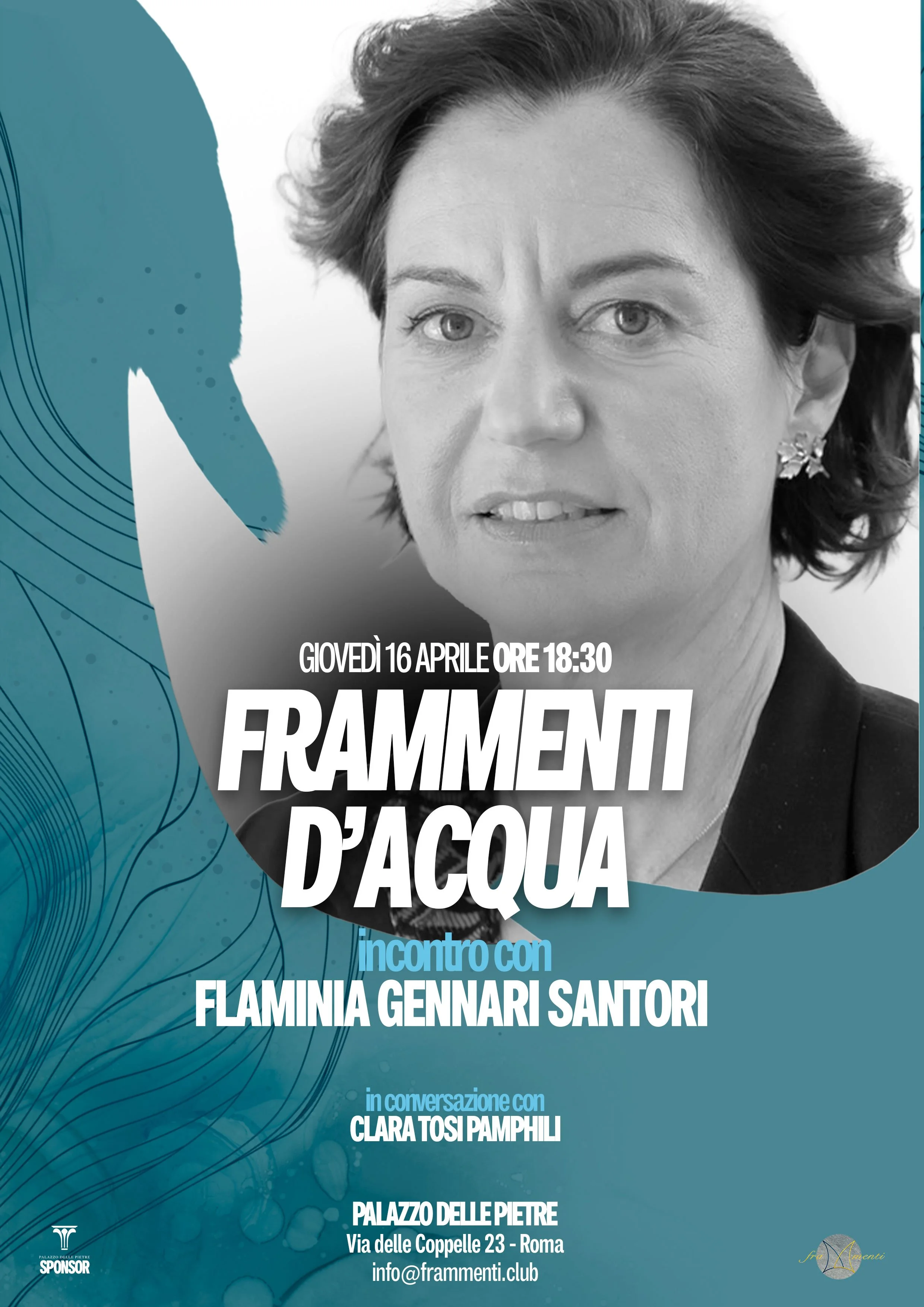 FraMmenti... d'Acqua incontro con Flaminia Gennari Santori