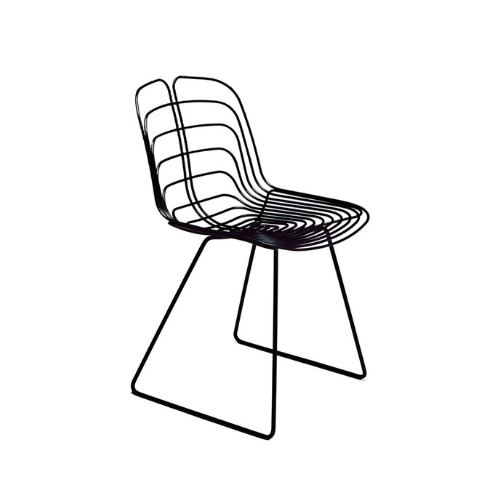 Wired Outdoor Chair - sled base