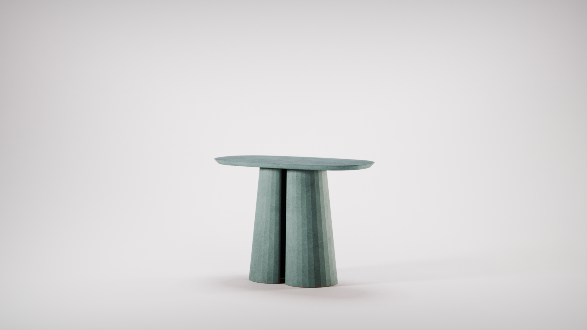 Fusto Oval Coffe Table I designed by Marialaura Rossiello Studio Irvine 80x40x58 Ultramarine (2).png