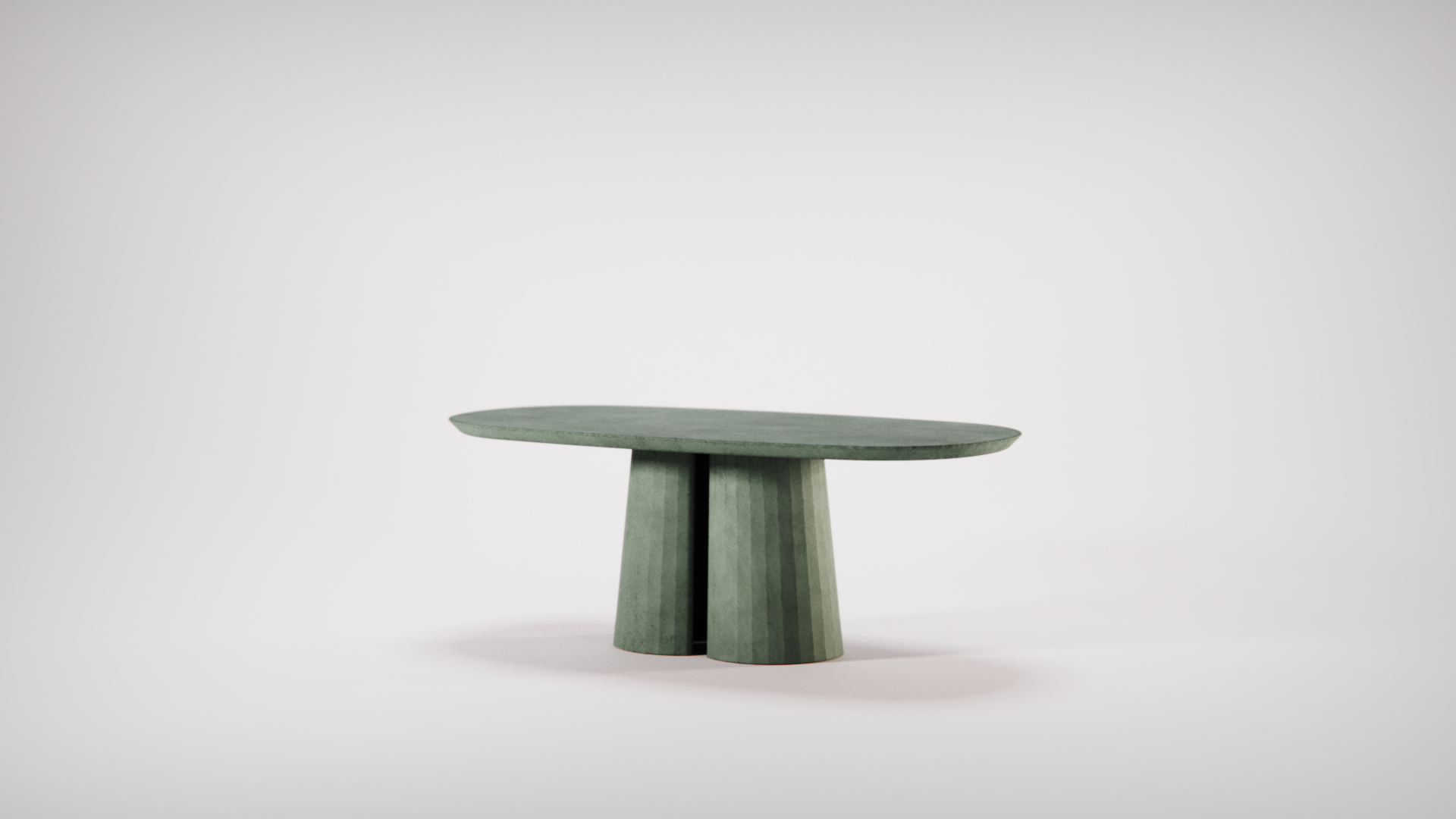 Fusto Oval Coffee Table II designed by Marialaura Rossiello Studio Irvine 100x50x38 (Fir).png