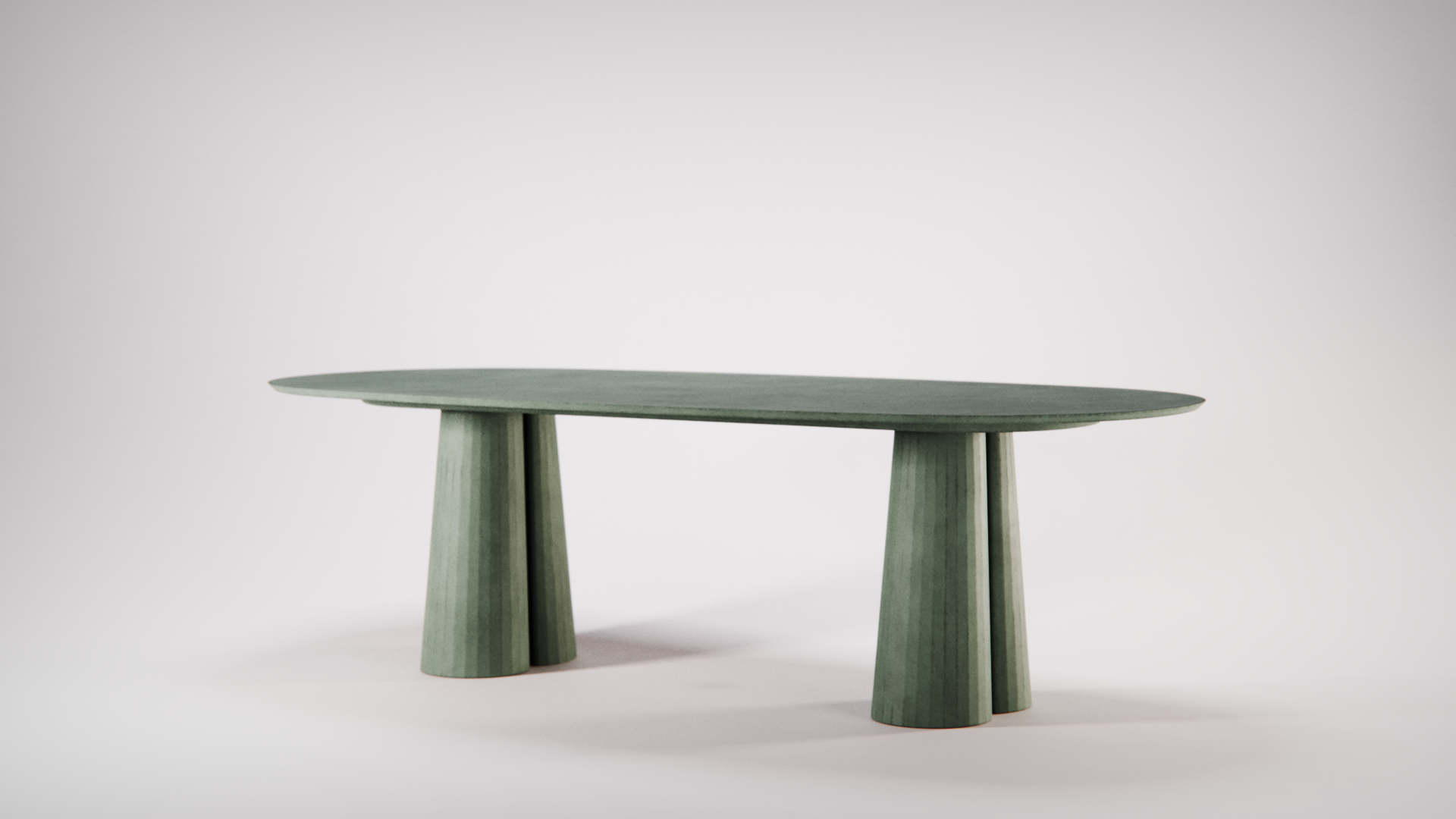Fusto Oval Dining Table designed by Marialaura Rossiello Studio Irvine 240x120x73 Fir (2).png
