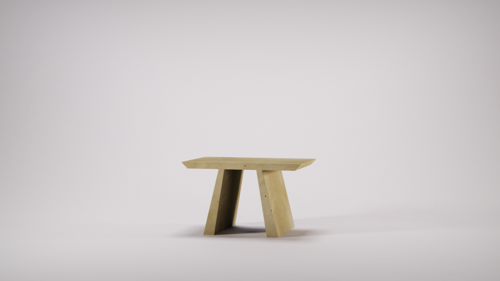 Coffee Table C designed by Marialaura Rossiello, Studio Irvine -61x35x33 Cream.png