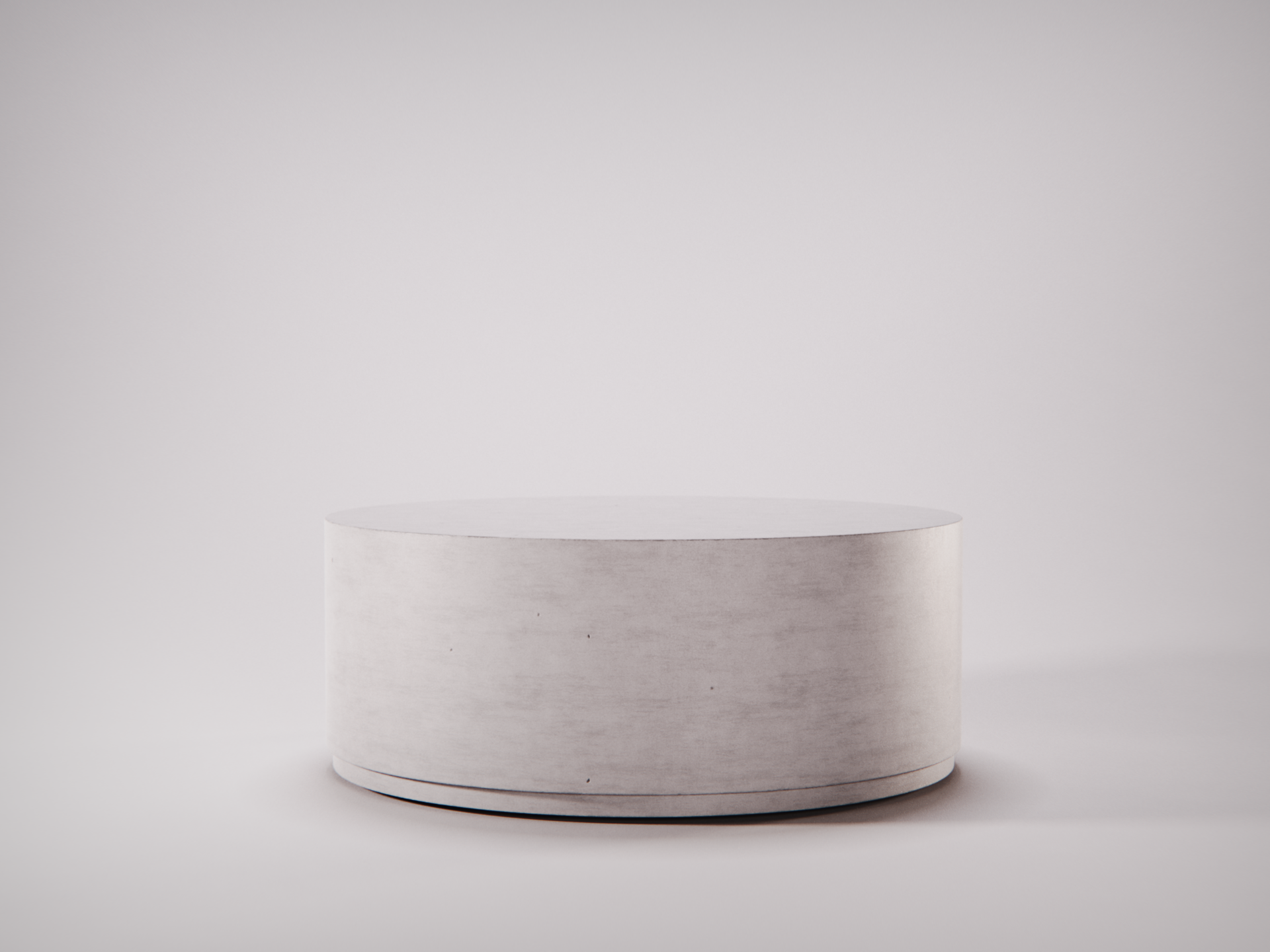 Puck coffee table - designed by Gabriele De Chirico in Silver colour.png