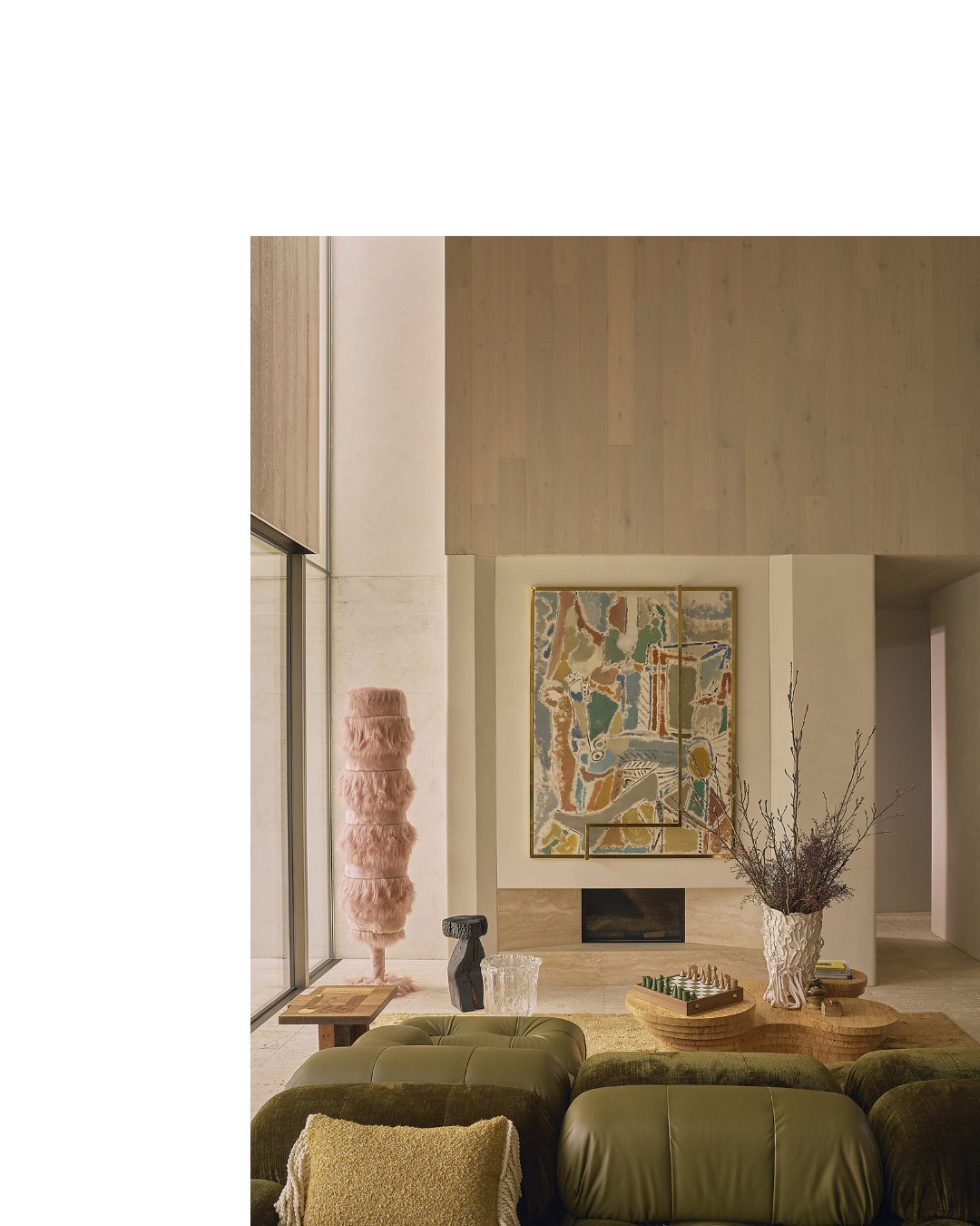 A favourite of 2025 - Slice Me Up coffee table by Pietro Franceschini, featured in Temple House by @j_kidman, @designbygolden and @studiotaliroth.⁠
⁠
Styling: @marshagolemac⁠
⁠Images by: @seanfennesy⁠
Photography Assistant: @benchurven &amp; @tamaram