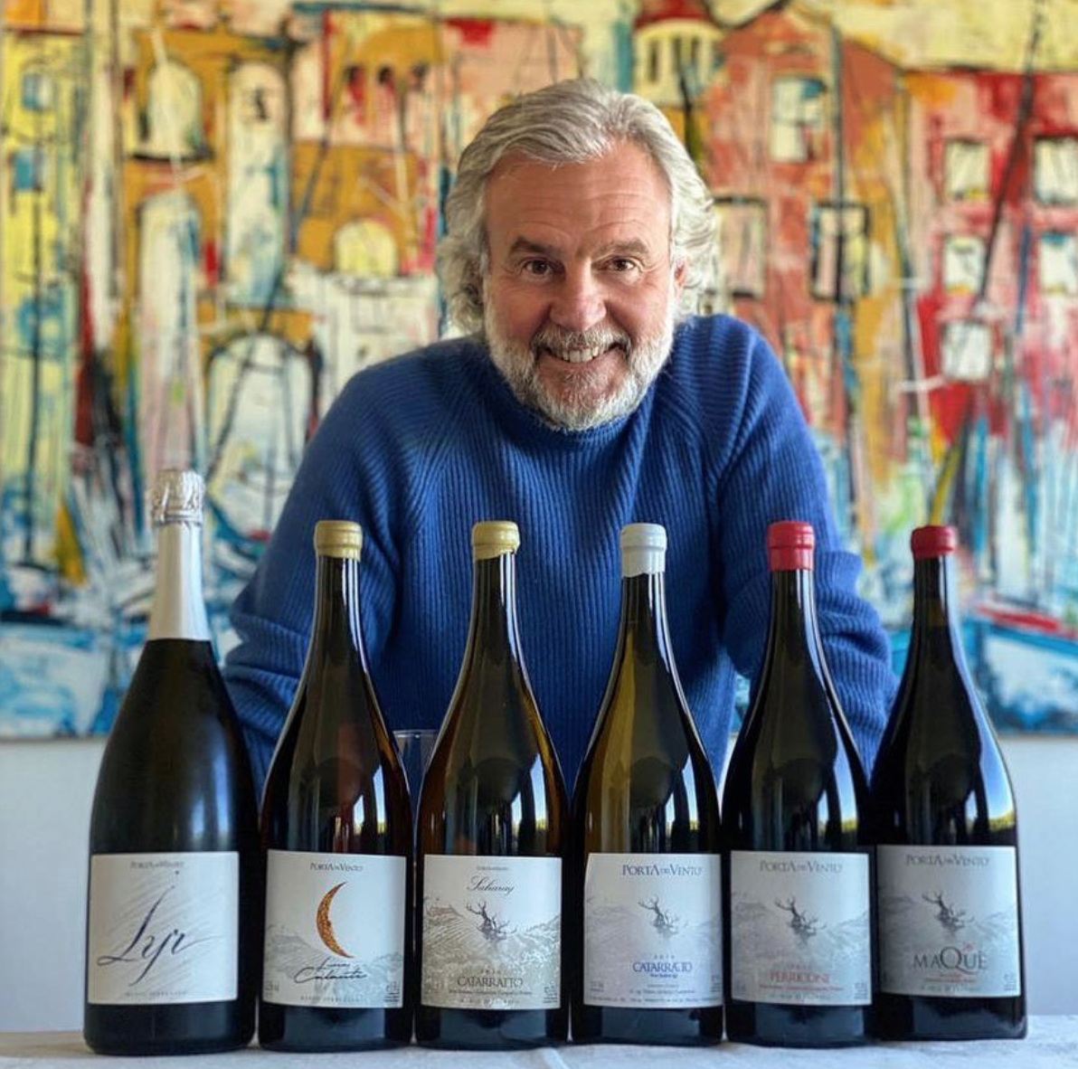 Believe it or not, Marco Sferlazzo's passion is for red wine.