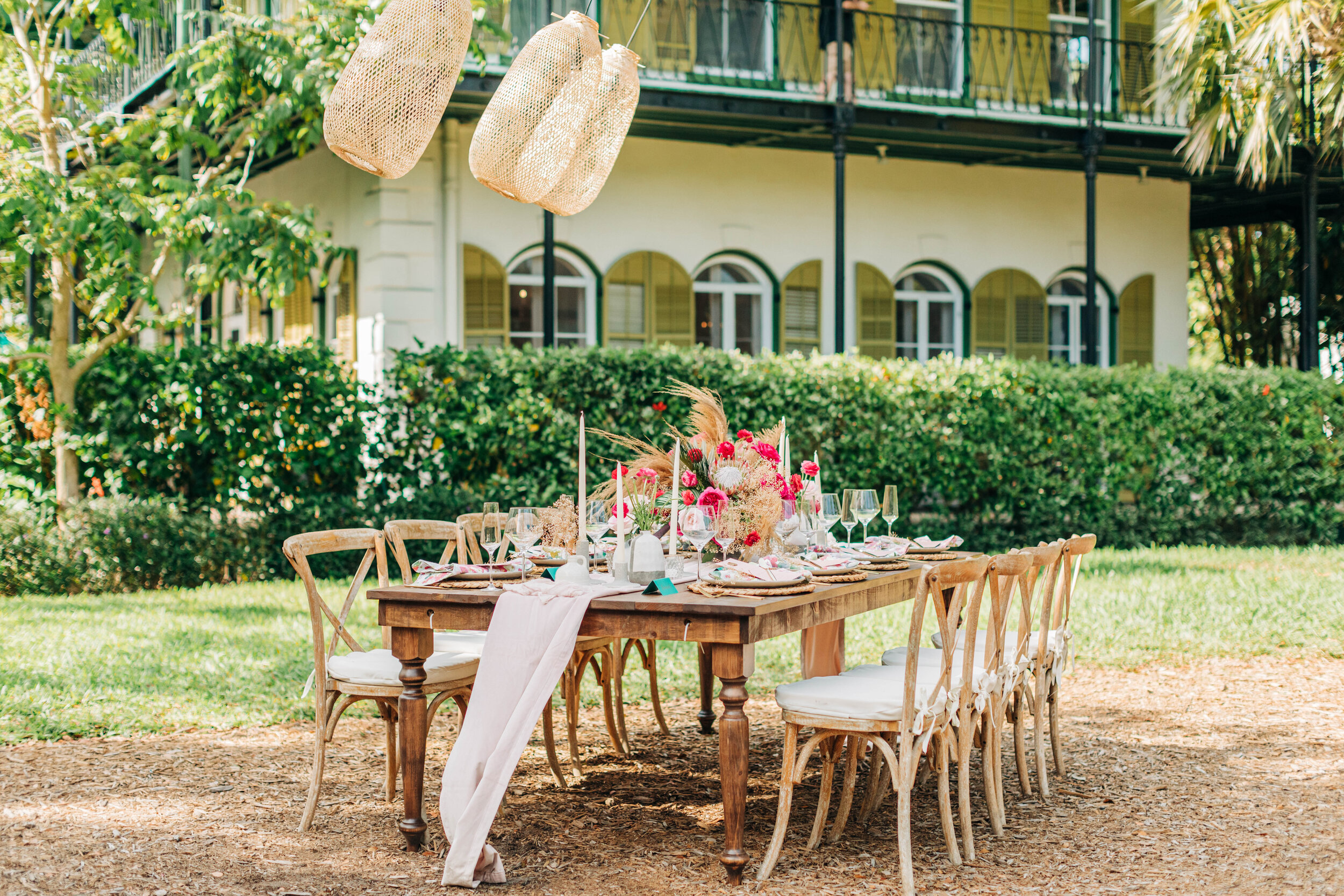 Wedding Styled Shoot At The Hemingway Home, Key West — Gozde Turgut ...
