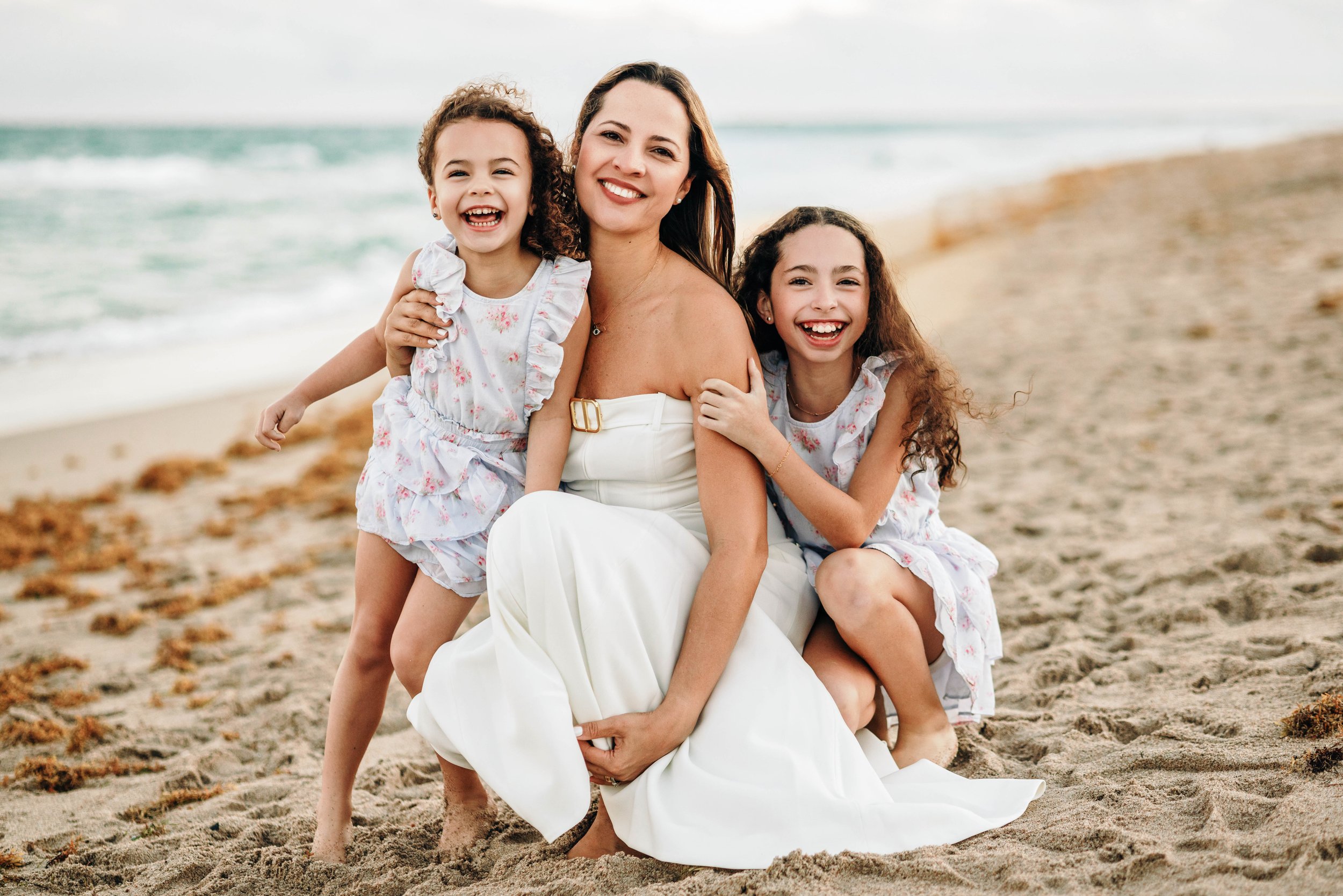 A Beautiful Delray Beach Family Session On The Beach.