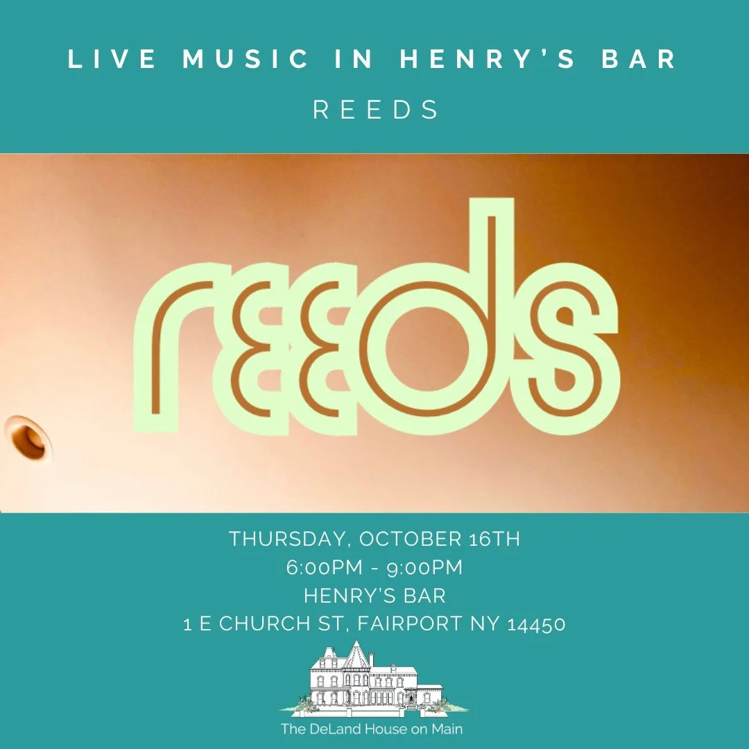 Join us for more live music in Henry's Bar on Thursday, October 16th from 6pm-9pm. Reeds will be performing some alternative rock, alt-country, folk rock, and indie rock covers and dynamic originals inspired by your favorites! 🎶🎼🎵

We can&rsquo;t 