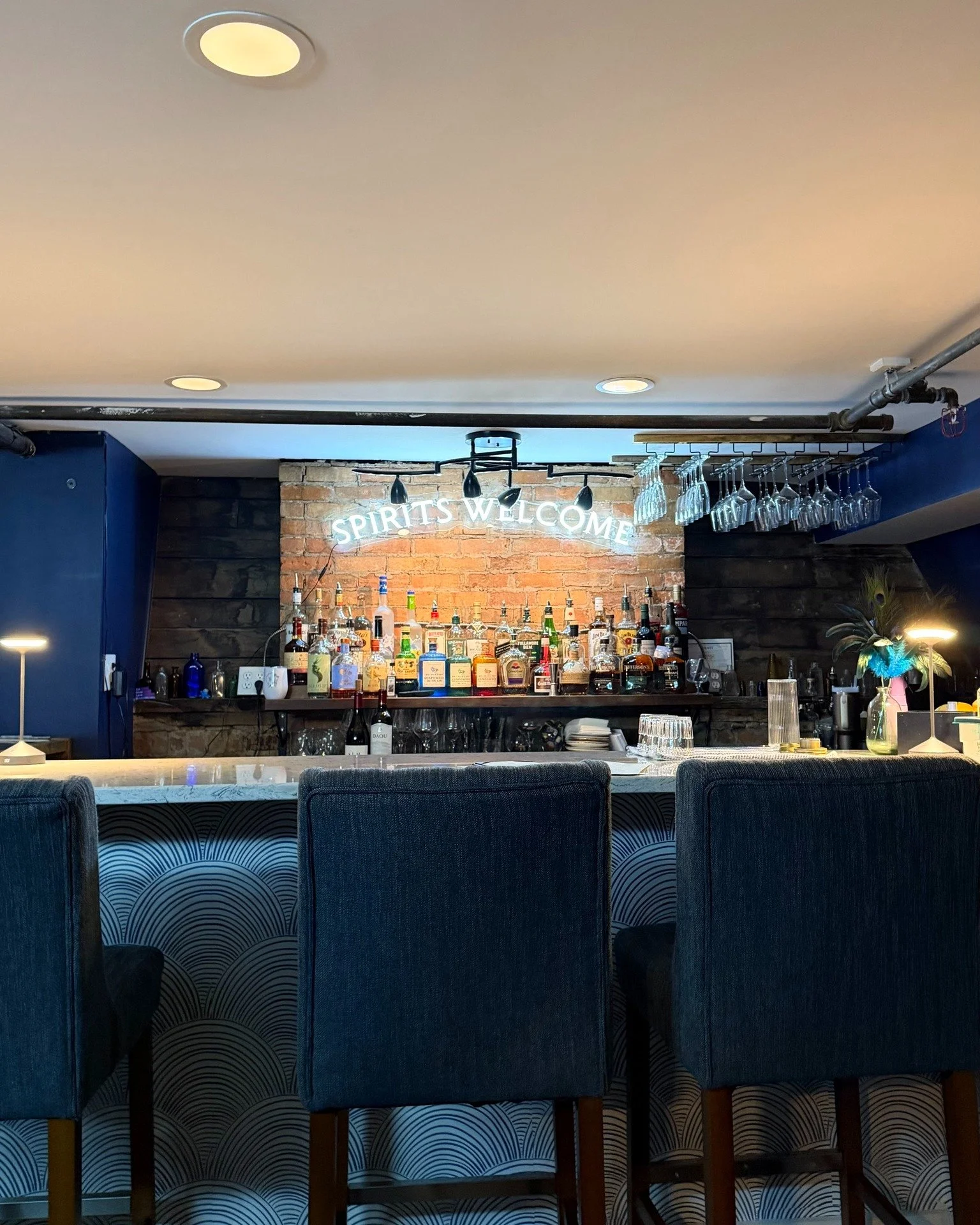 An evening at The Blind Pig is always fabulous! 😁💙

The Blind Pig is open every Tuesday and Wednesday from 6pm-10pm. Reservations are required and made by clicking on The Blind Pig logo on our website. Reservations open on the 1st and 15th of every