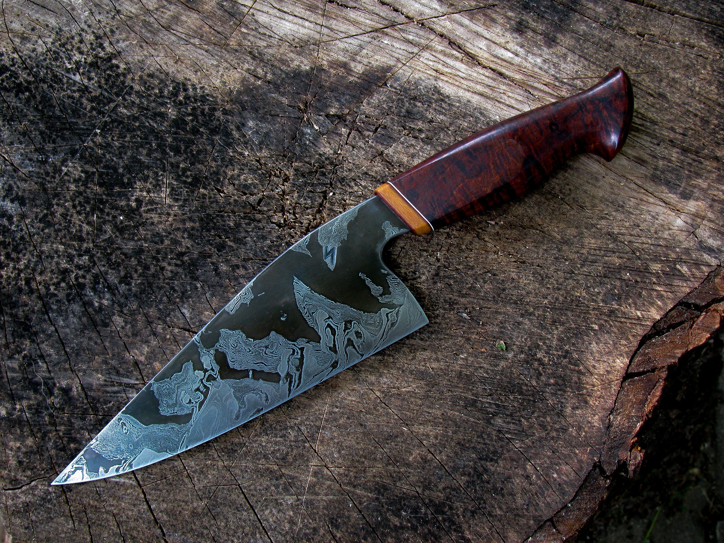 Damascus San Mai Chef