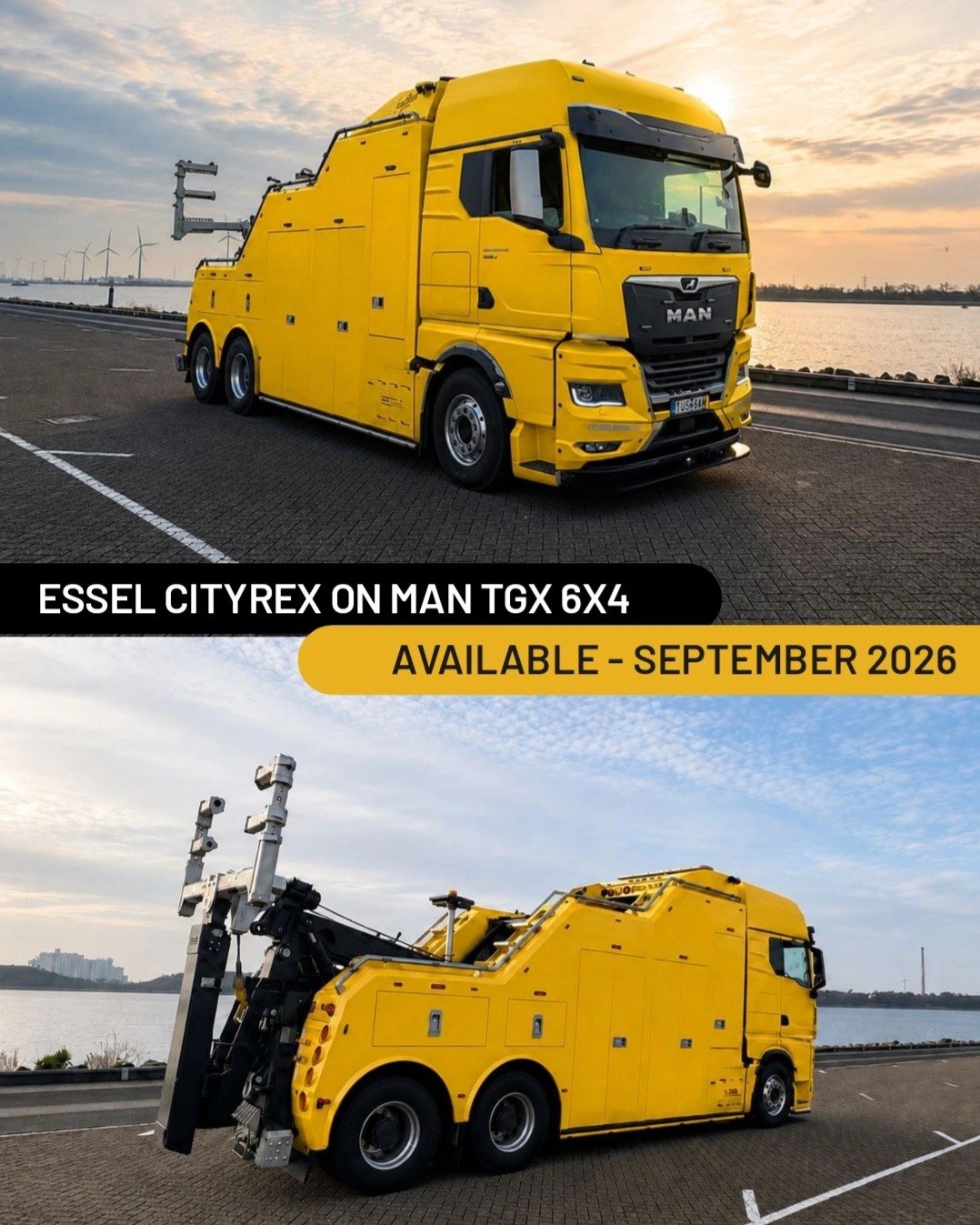 🇬🇧 COMING SOON 💛
𝗘𝗦𝗦𝗘𝗟 𝗖𝗶𝘁𝘆𝗥𝗲𝘅 | 𝗠𝗔𝗡 𝗧𝗚𝗫 𝟯𝟯.𝟲𝟰𝟬 𝟲𝘅𝟰
Compact power, high quality, exceptional features &amp; equipment. 💥
Contact us for more information. 📩
⏩ https://www.essel.sk/for-sale
⏩ https://www.essel.sk/cityrex
