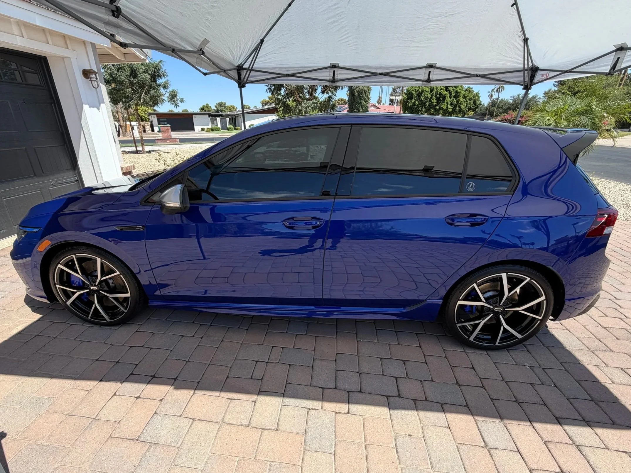 VW looking reflective and shiny after complete detail and paint protection in Litchfiled Park, AZ.