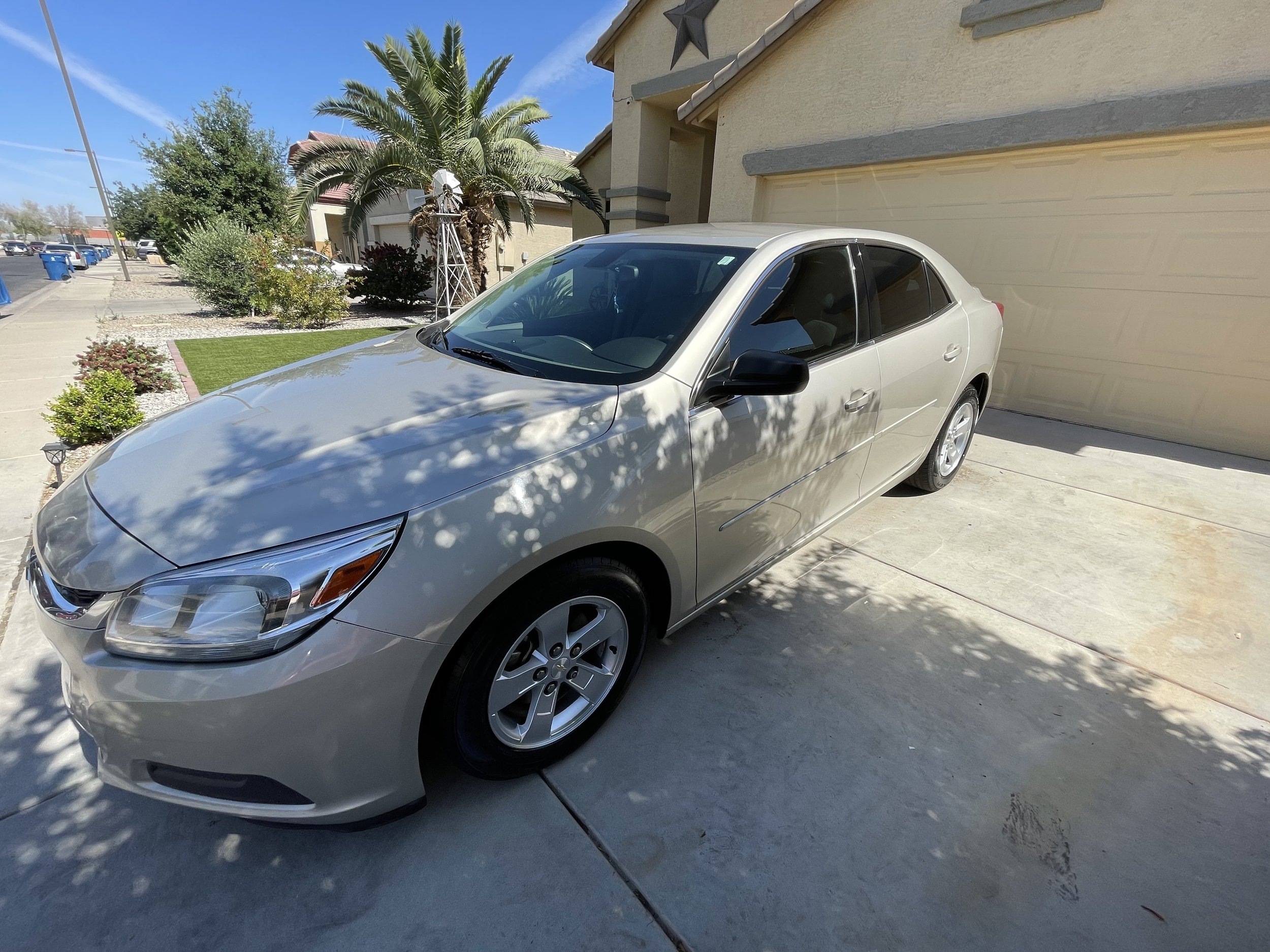 Chevy malibu after photo after complete detail in Buckeye, AZ