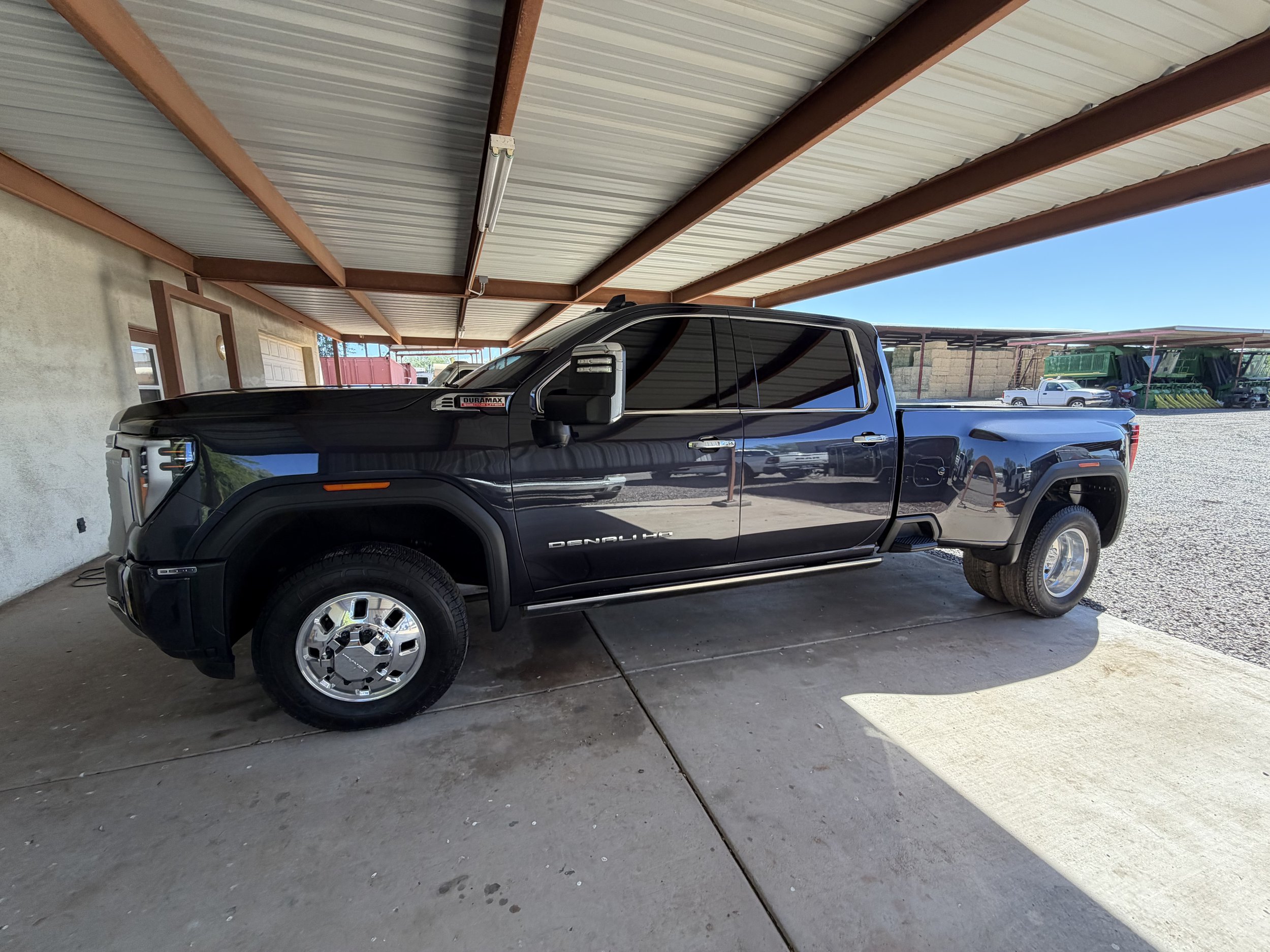 GMS Sierra Denali Dually ready for the rodeo after complete detail in Tolleson, AZ