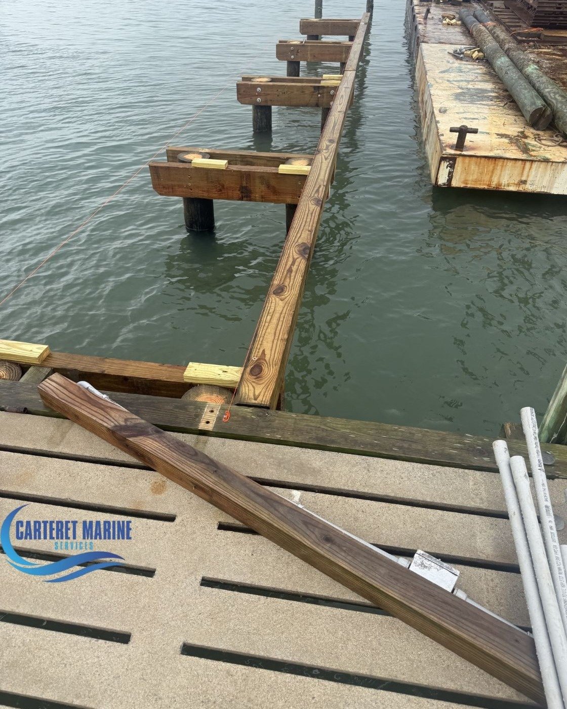 Project Progress Update at Lennoxville Road

Work is moving along nicely! Our crew continues making steady progress as the project takes shape. Stay tuned for more updates!

#CarteretMarineServices #ProjectProgress #MarineConstruction