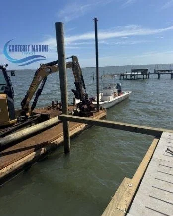 ⚓ Progress Update | 305 Bay Run

Steady progress continues at 305 Bay Run! Our crew has been working on drop girders, pilings, conduit and PEX installation, concrete placement, and preparations for the next phase of construction.

Another productive 