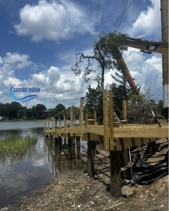 Behind the scenes at Bradley Creek Kayak Launch! 👷&zwj;♂️🌊

Progress is taking shape at Bradley Creek! Our crew has been hard at work on the foundation and framing, building the structure that will support the finished kayak launch.

From setting p