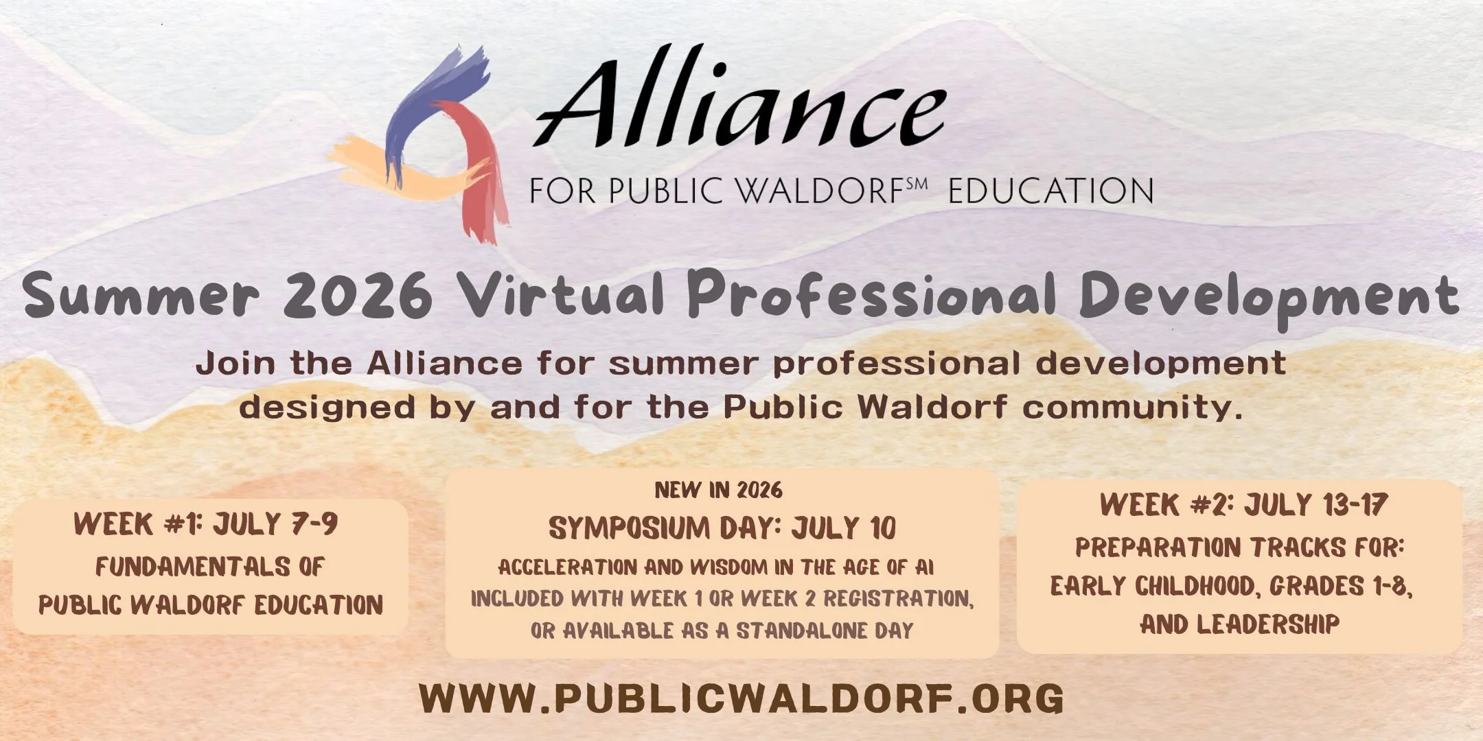 Alliance Professional Development — Alliance for Public Waldorf Education