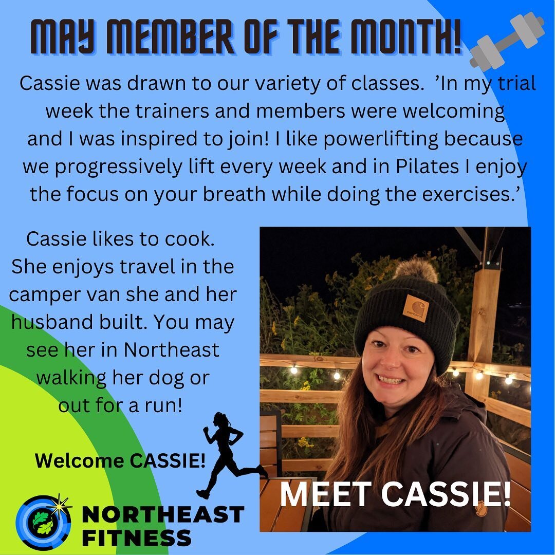 Say &lsquo;hi&rsquo; to Cassie! She is one of our newest gym members joining just this winter! She shows up ready to work, learn and progress. We are grateful for her friendliness and calm presence. Welcome Cassie! #gymfriends #strong #fitness #women