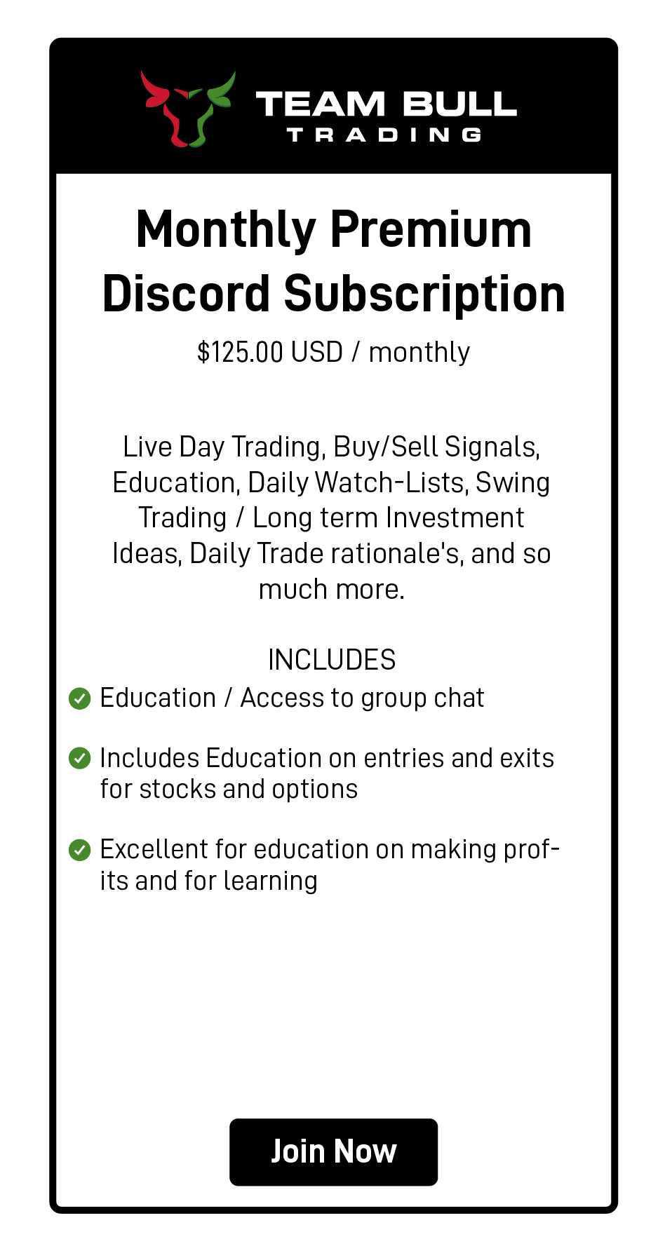 trading discord