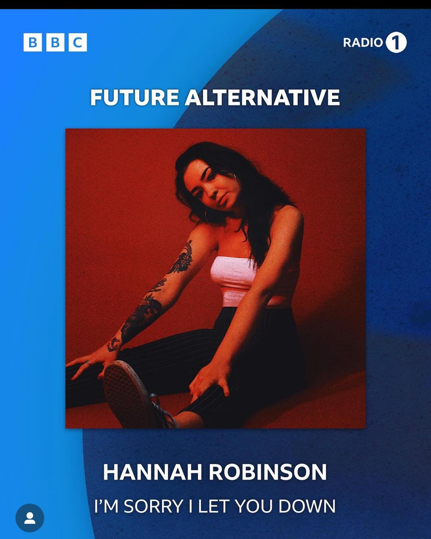 R A D I O  1 ❣️

Absolutely thrilled for our UK PR client @hannahrobinsonmusic_ getting her first @bbcradio1 spin tonight courtesy of @nelshylton 🥳 Be sure to tune in to Future Alternative tonight to catch the whole show.

Thank you as ever @nelshyl