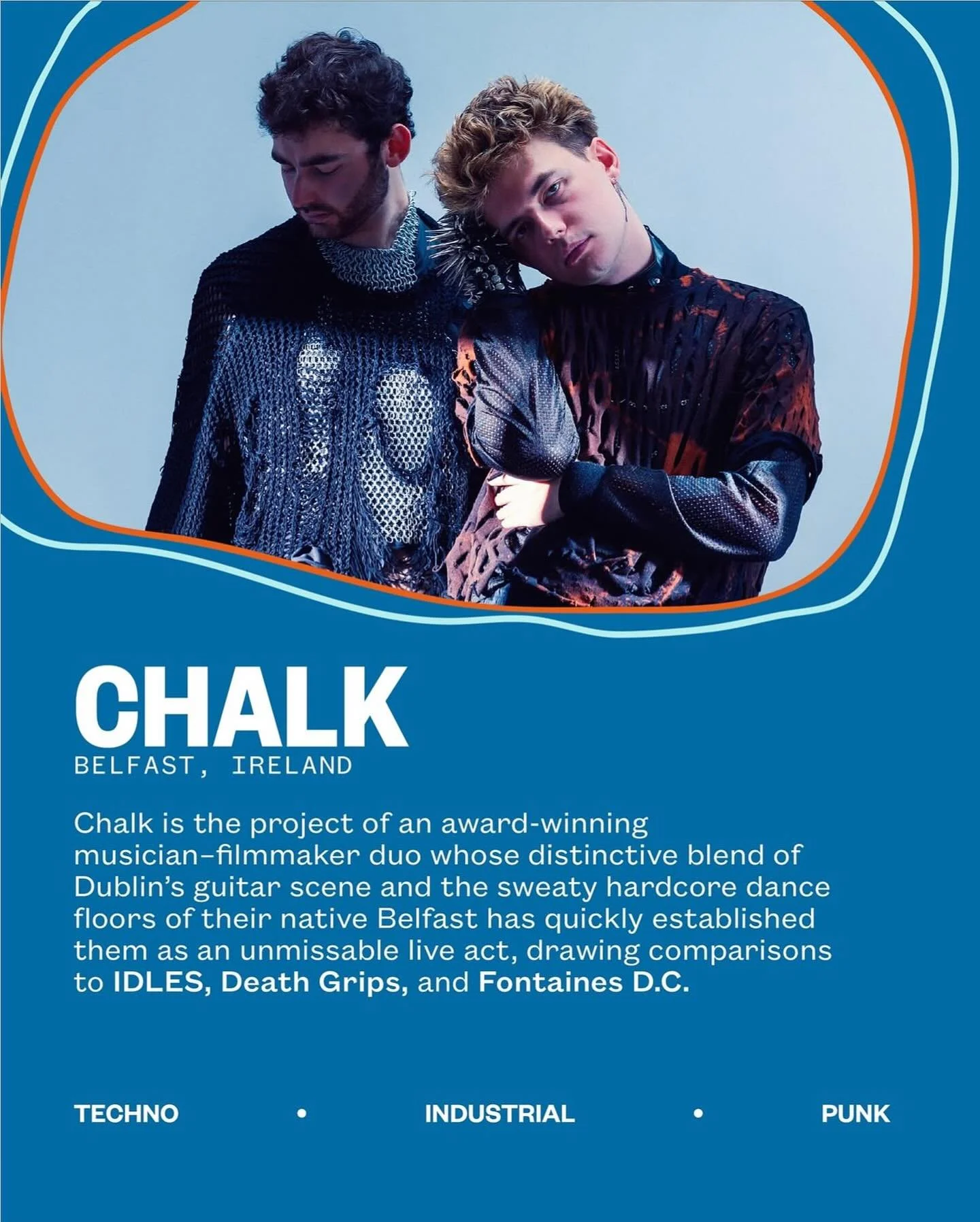 S X S W

As we speak, @chalkband are taking America by storm on their first US tour, and now they&rsquo;ve just been announced in the first round for @sxsw 

Catch them in LA tomorrow night (13th) and Brooklyn @babysallright on 20th 

#chalk #ontour 