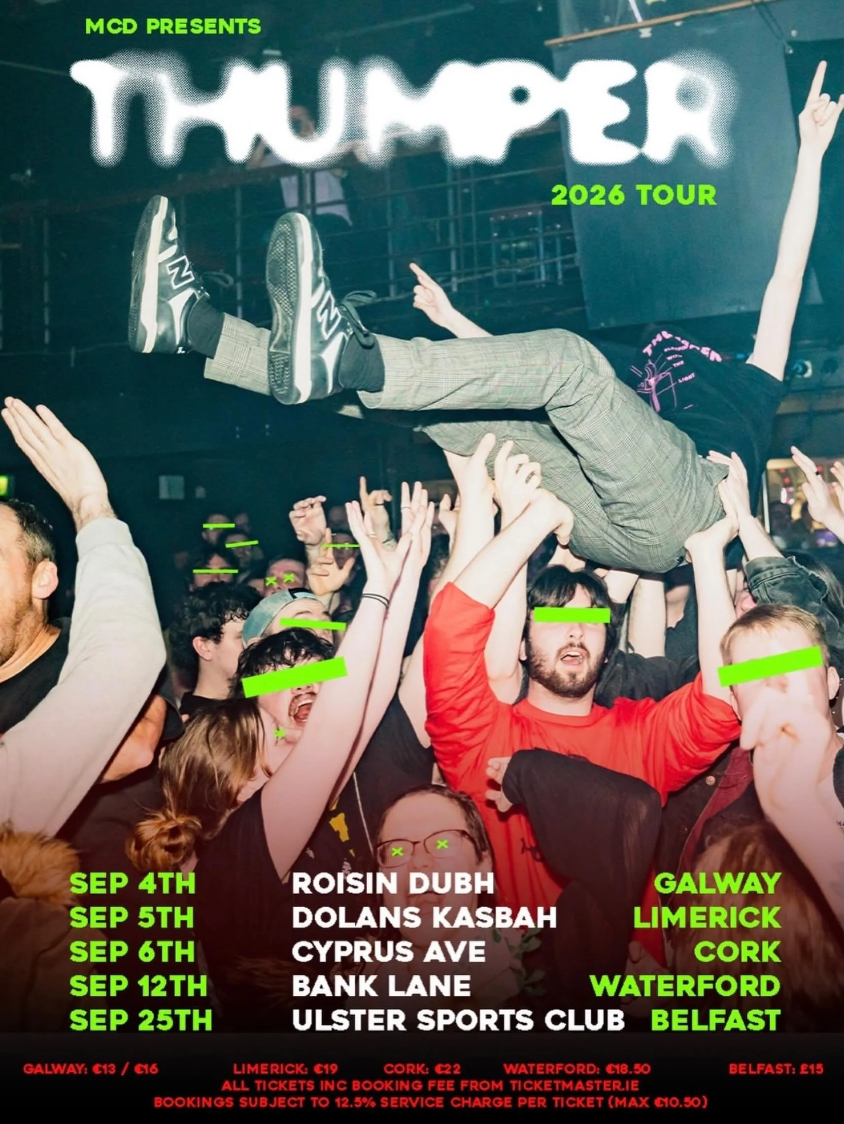 O N  T O U R 

@thumper_666 are touring Ireland this September and tickets are on-sale now! Don&rsquo;t miss this amazing live band at a venue near you 

🎫 link in our bio

Sep 4 - @roisindubhpub
Sep 5 - @dolans_limerick
Sep 6 - @cyprusavenuecork 
S
