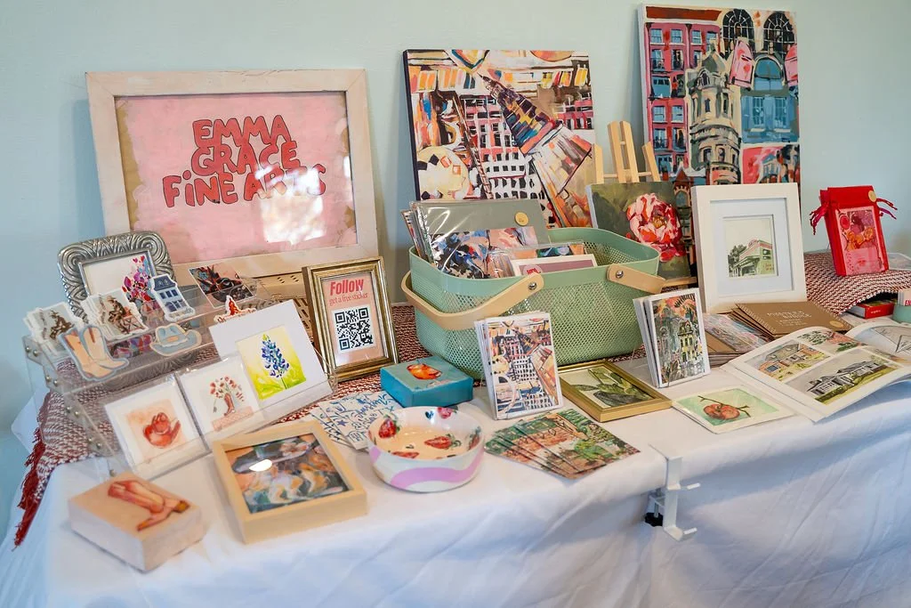 Emma Grace Fine Arts booth
