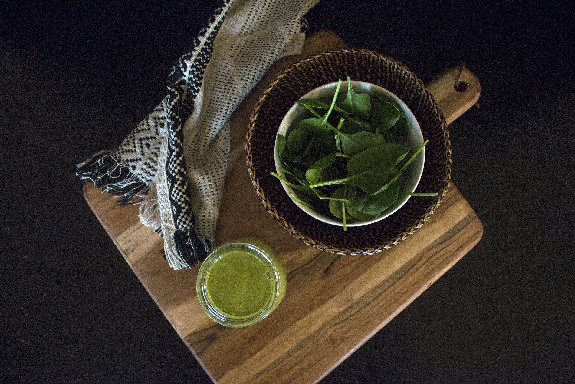 Tropical green smoothie