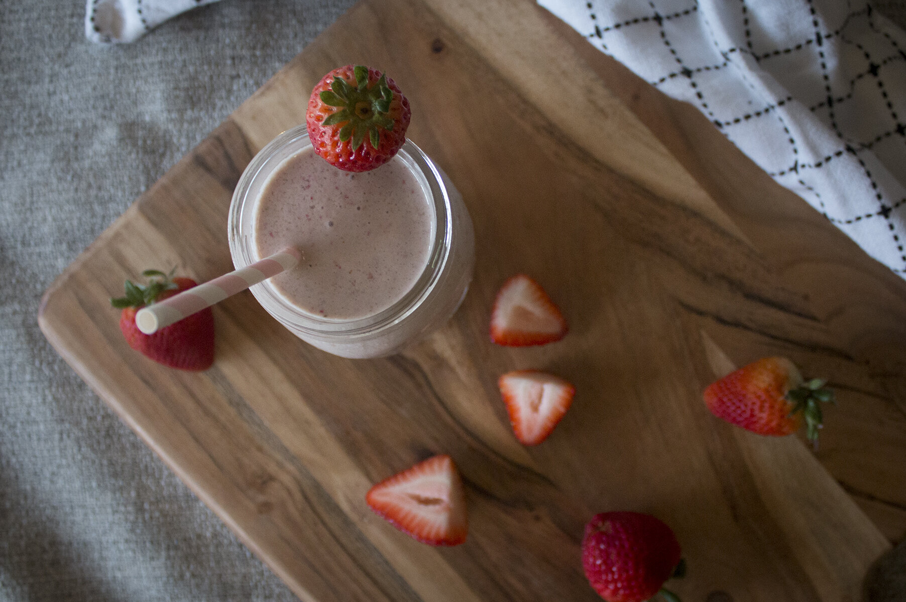 Strawberry cheesecake smoothie