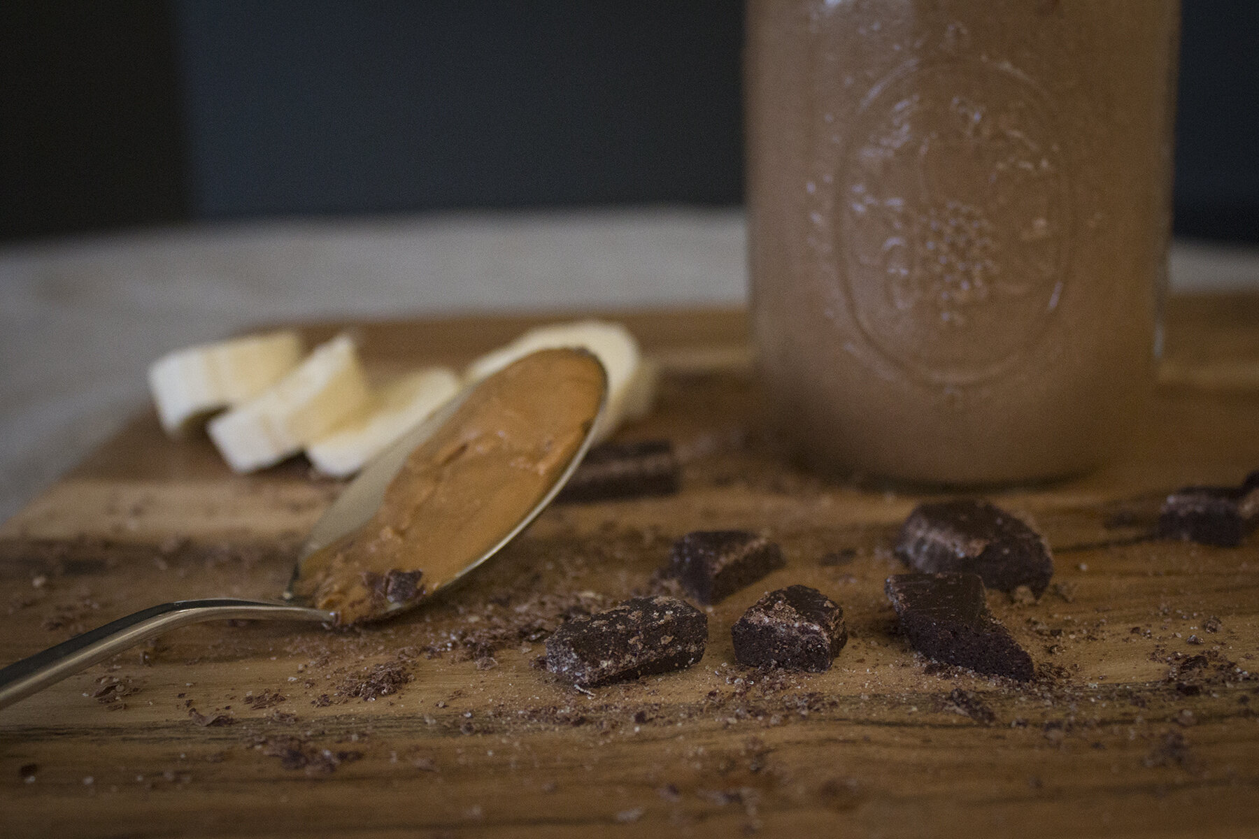 chocolate peanut butter smoothie