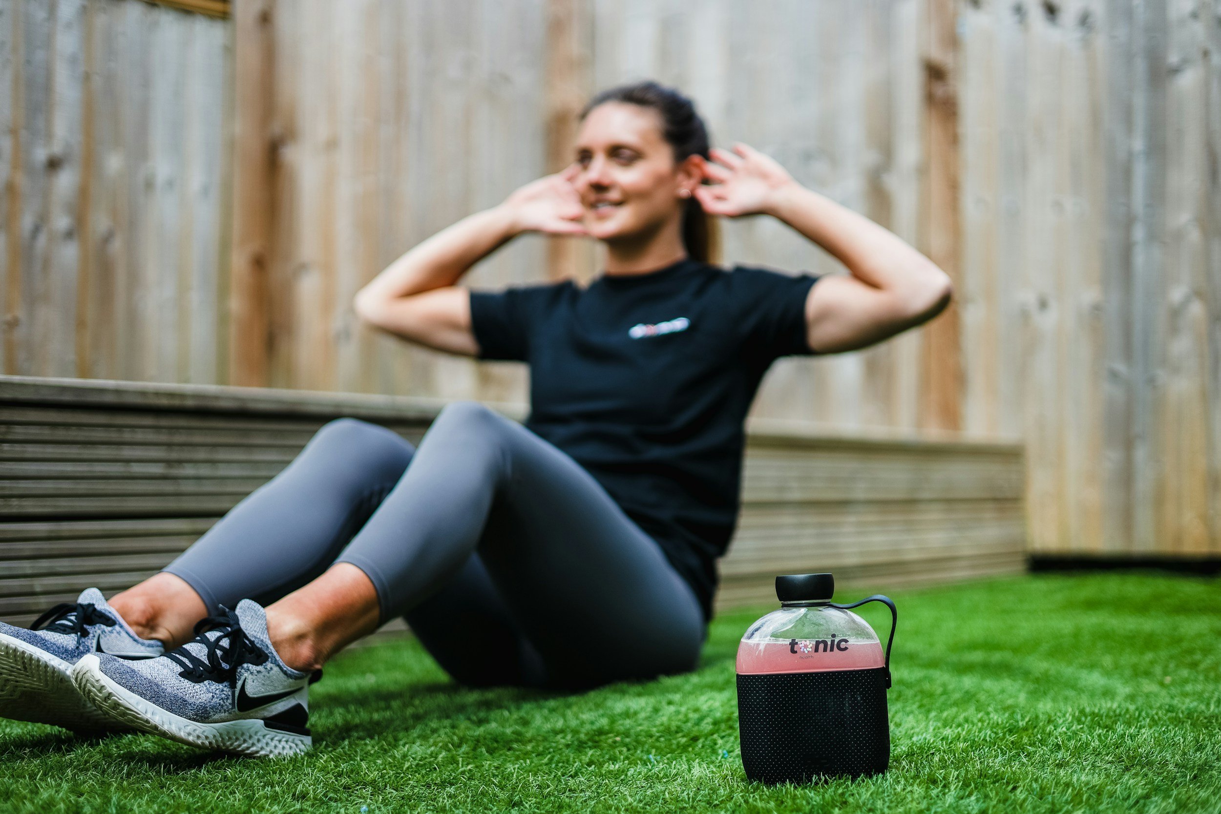 Woman doing situps