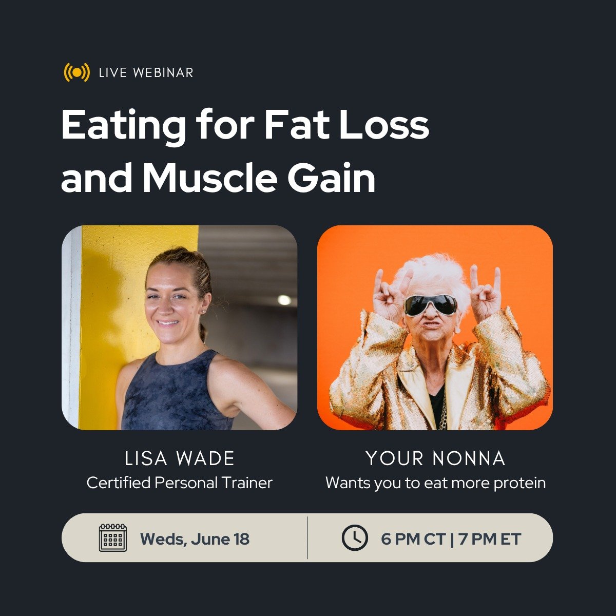 Remember when nonna would pinch your spindly arms and wail &ldquo;You&rsquo;re skin and bones! You need your protein!&rdquo;

I&rsquo;m like the nonna of personal trainers.

Fortunately I don&rsquo;t have children or grandchildren on account of my re