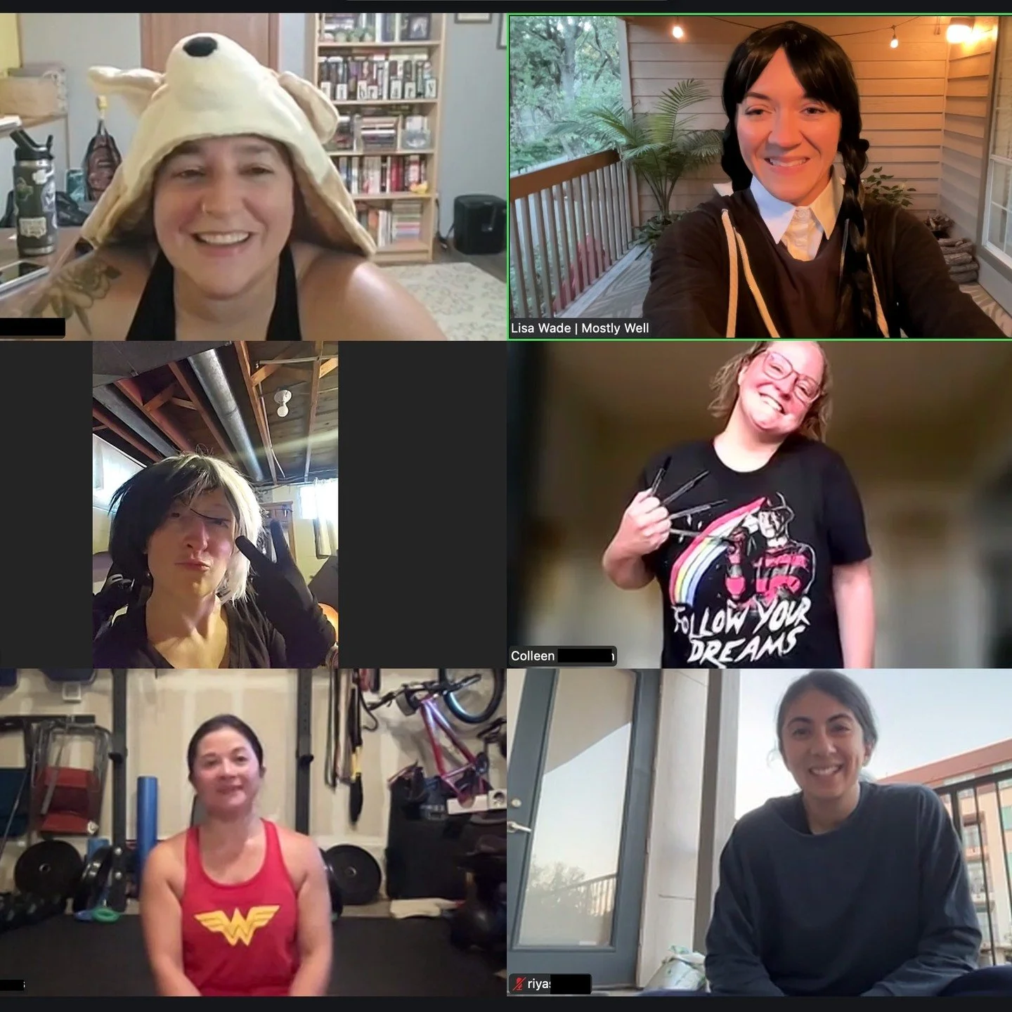 Huge thanks to the women who showed up at the crack of dawn for my Halloween HIIT workout this morning.

We had strong women from across the country joining live on Zoom&mdash;bringing energy, grit, and a sense of fun that made the early wake-up tota