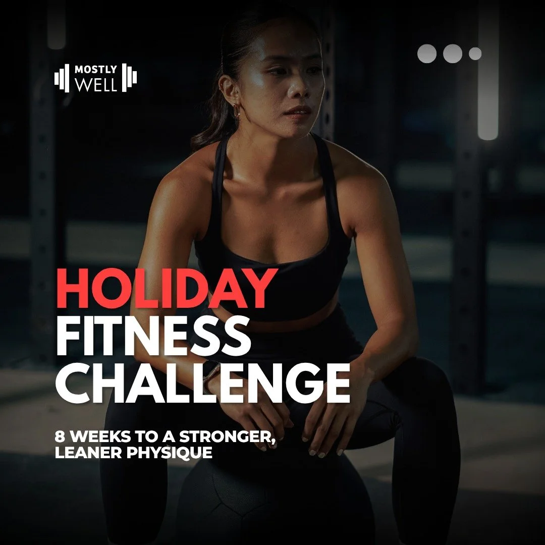 I&rsquo;ve got ONE free spot left in my Holiday Fitness Challenge&mdash;an 8-week body composition program starting November 16, designed specifically for women in midlife.

If you&rsquo;re on the fence, here&rsquo;s what you can expect (assuming you