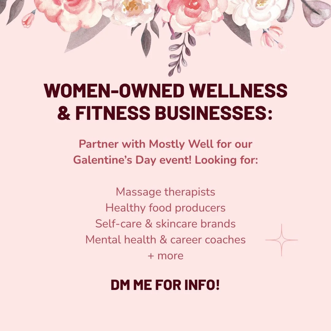 #ATXWellness businesses 💖 I&rsquo;m planning a fun women&rsquo;s wellness event in late February &mdash; want to be part of it?

I&rsquo;m looking for local brands that support women&rsquo;s wellness: healthy food, skincare, clean products, fitness,