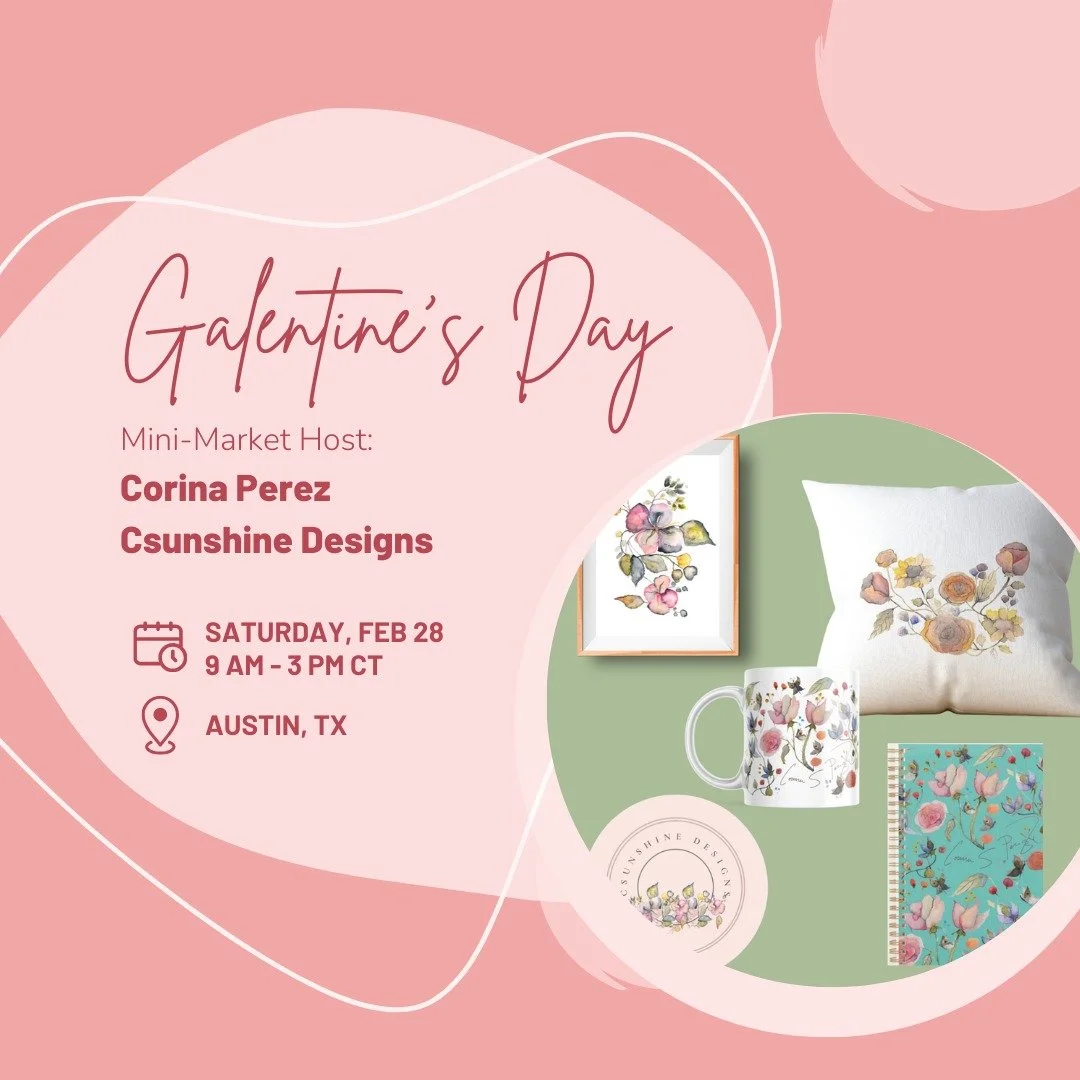 🛍️ Did someone say shopping?

🎨 ...from a local designer?

🌸 ...with the most gorgeous nature-themed watercolor designs?

Corina Perez (@csunshine121 ) of Csunshine Designs is one of the talented business owners you can meet and shop from at Mostl