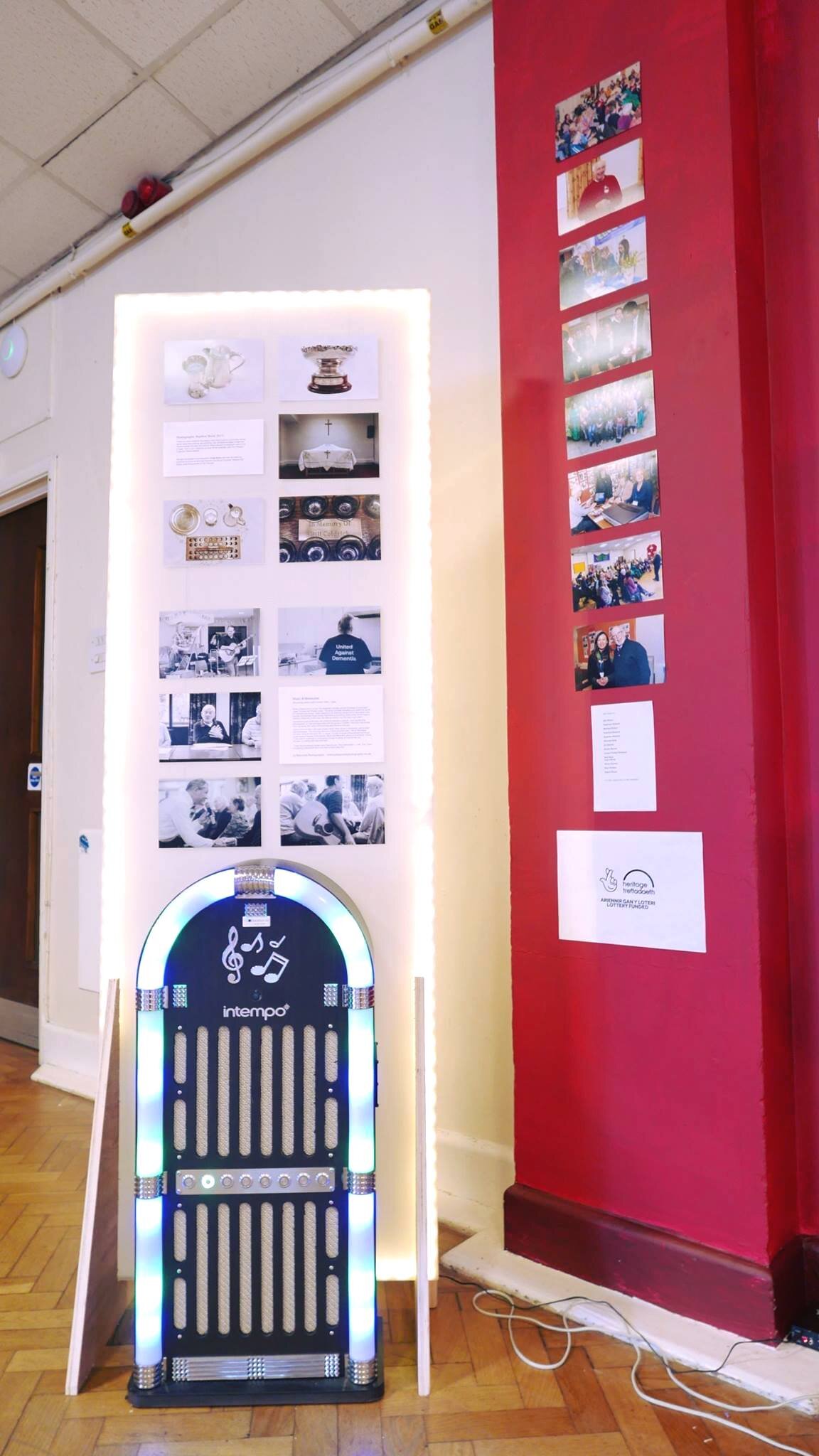 interactive jukebox installation