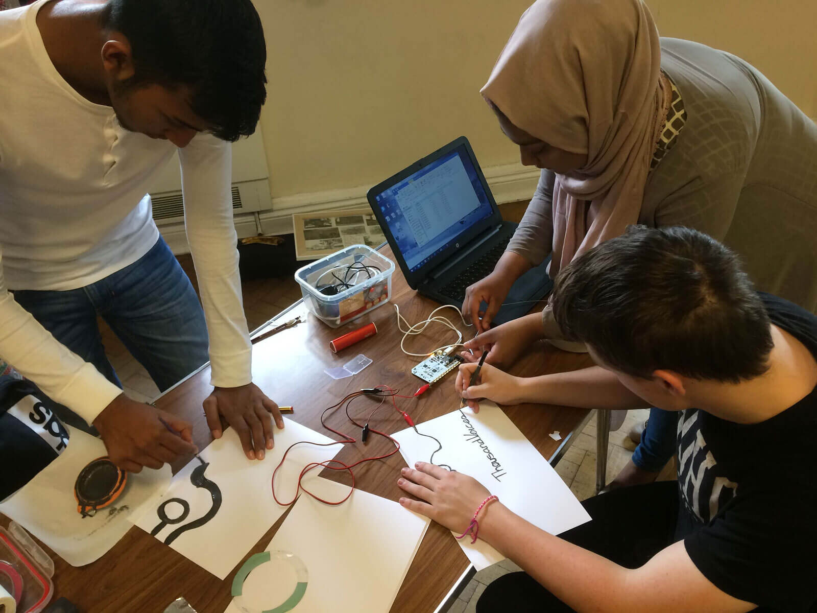 Touch capacitance sensor workshop