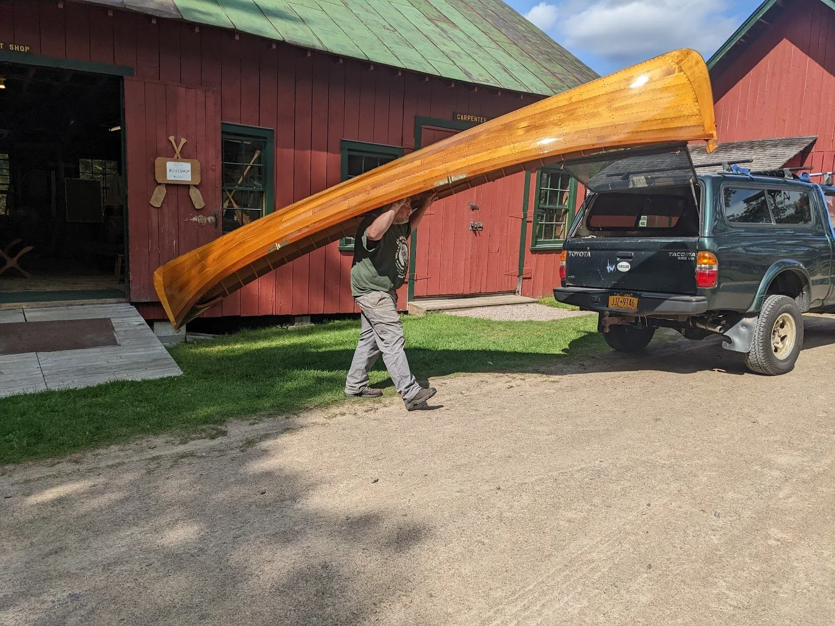 Traditional Arts Demonstration: Guide Boat Building with Chris Woodward