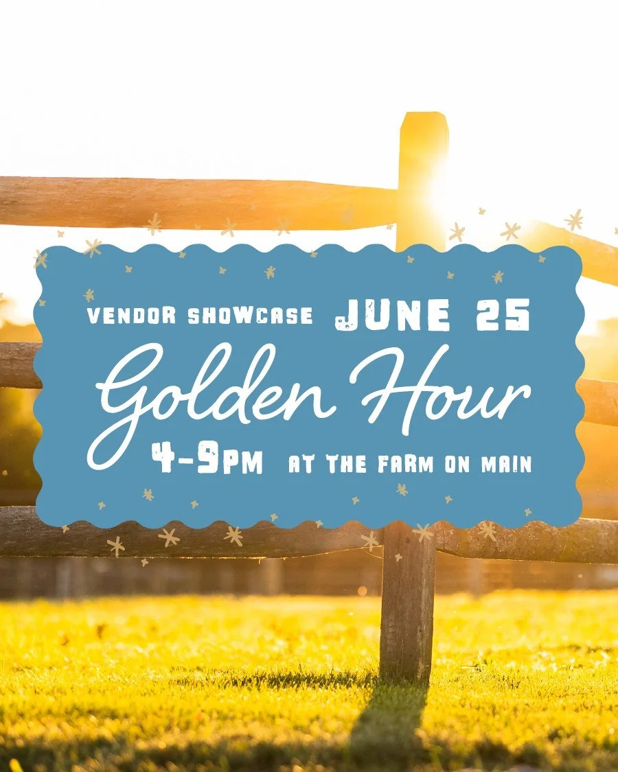 ✨ Introducing Golden Hour at The Farm ✨

After the success of last year&rsquo;s Spring Showcase, we wanted to make this year&rsquo;s event even more immersive, so we moved it to the evening and reimagined the experience entirely.

Join us on Thursday